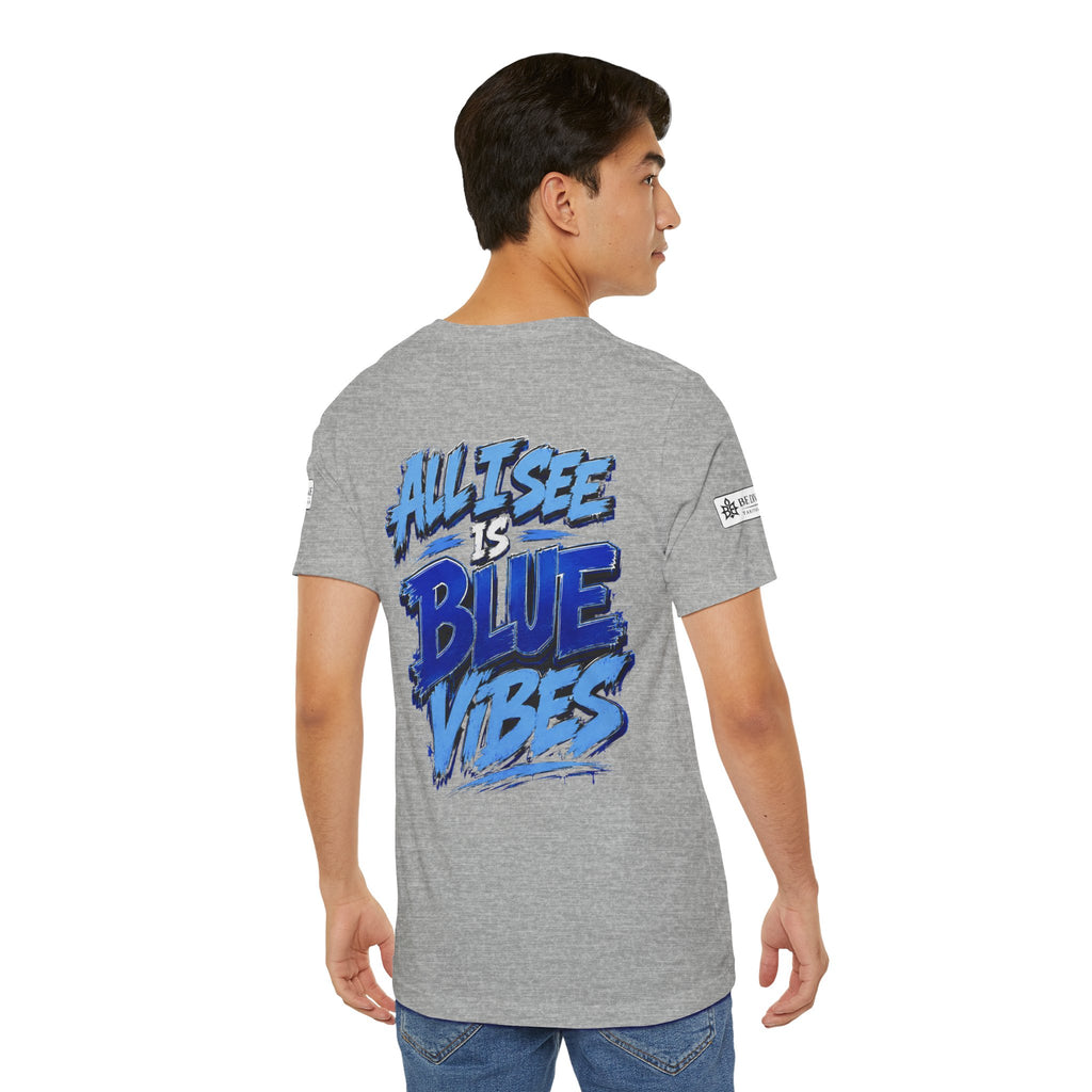 BE DIVINE™ Rolling Di Heritage – All I See Is Blue Vibes Heritage Tee