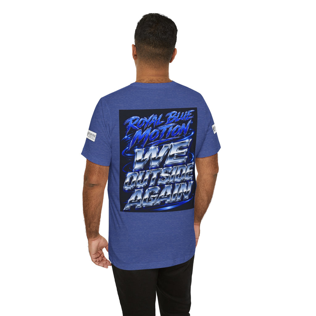 BE DIVINE™ Baby Blue 'N Blue Culture – We Outside Tee