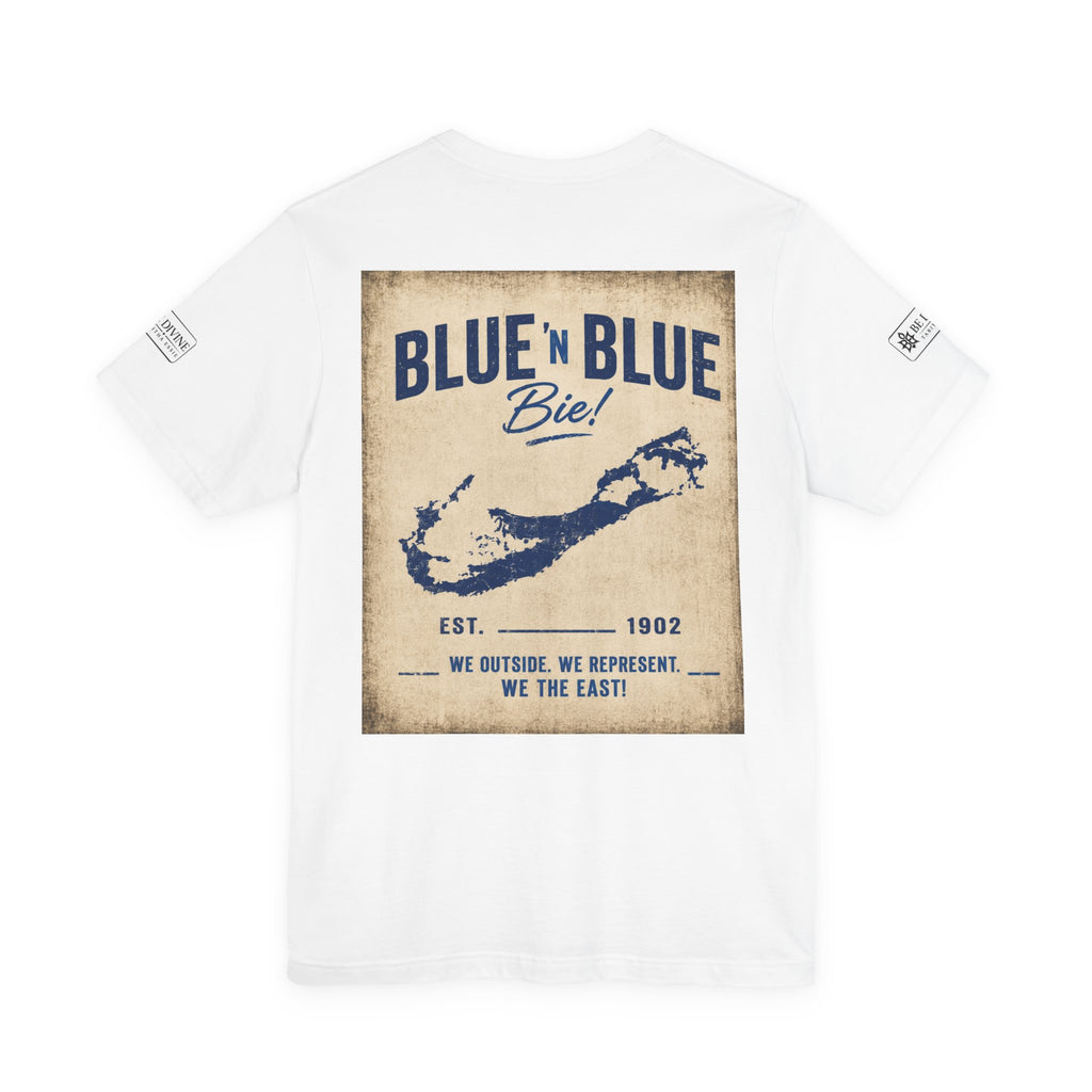 BE DIVINE™ Blue and Blue Bie! – East Side Heritage Collector Tee