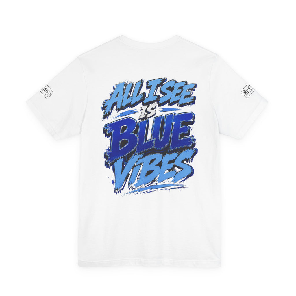 BE DIVINE™ Rolling Di Heritage – All I See Is Blue Vibes Heritage Tee