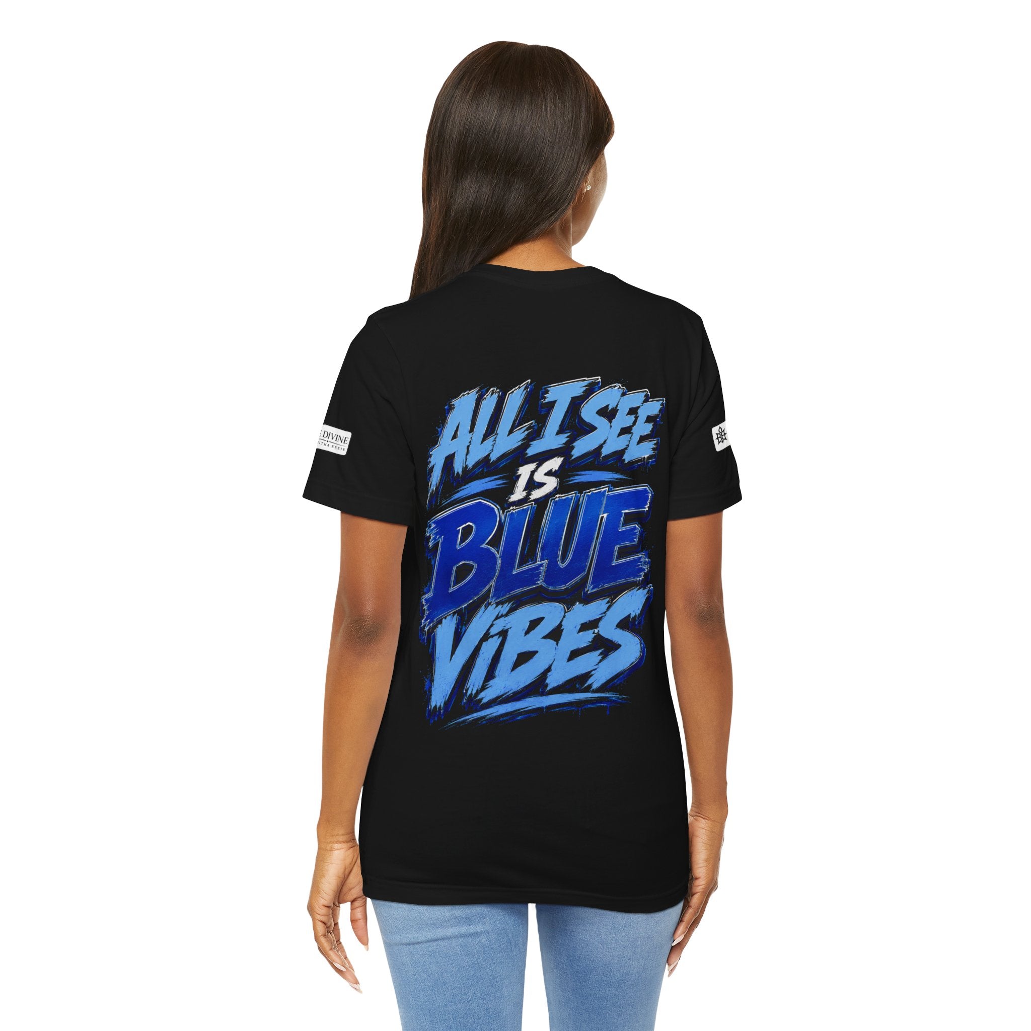 BE DIVINE™ Rolling Di Heritage – All I See Is Blue Vibes Heritage Tee