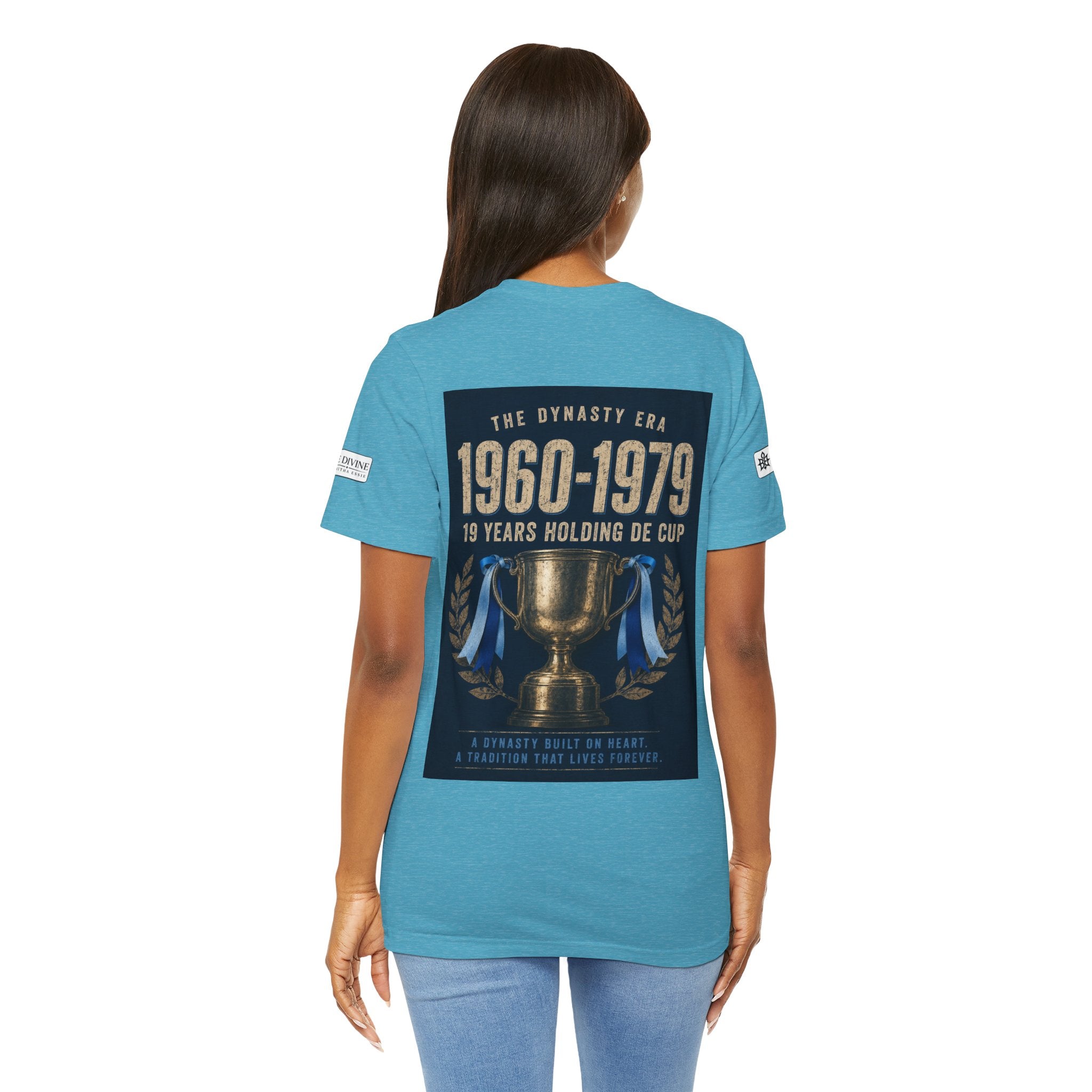 BE DIVINE™ Baby Blue 'N Blue All Day Bye! Heritage Collector Tee
