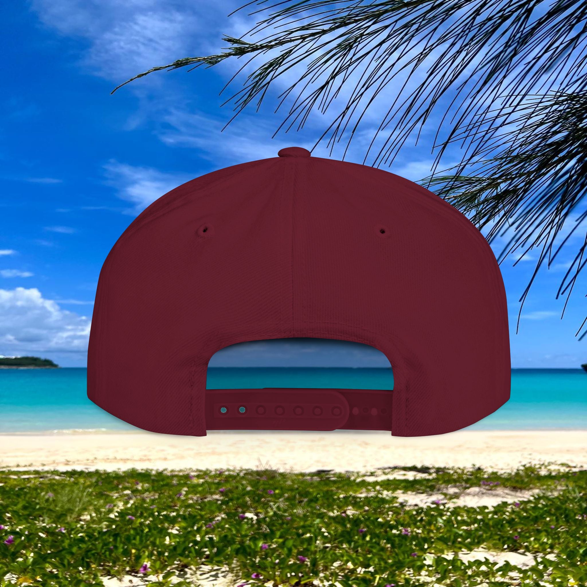 BE DIVINE™ Premium Snapback Cap – Embroidered Gold