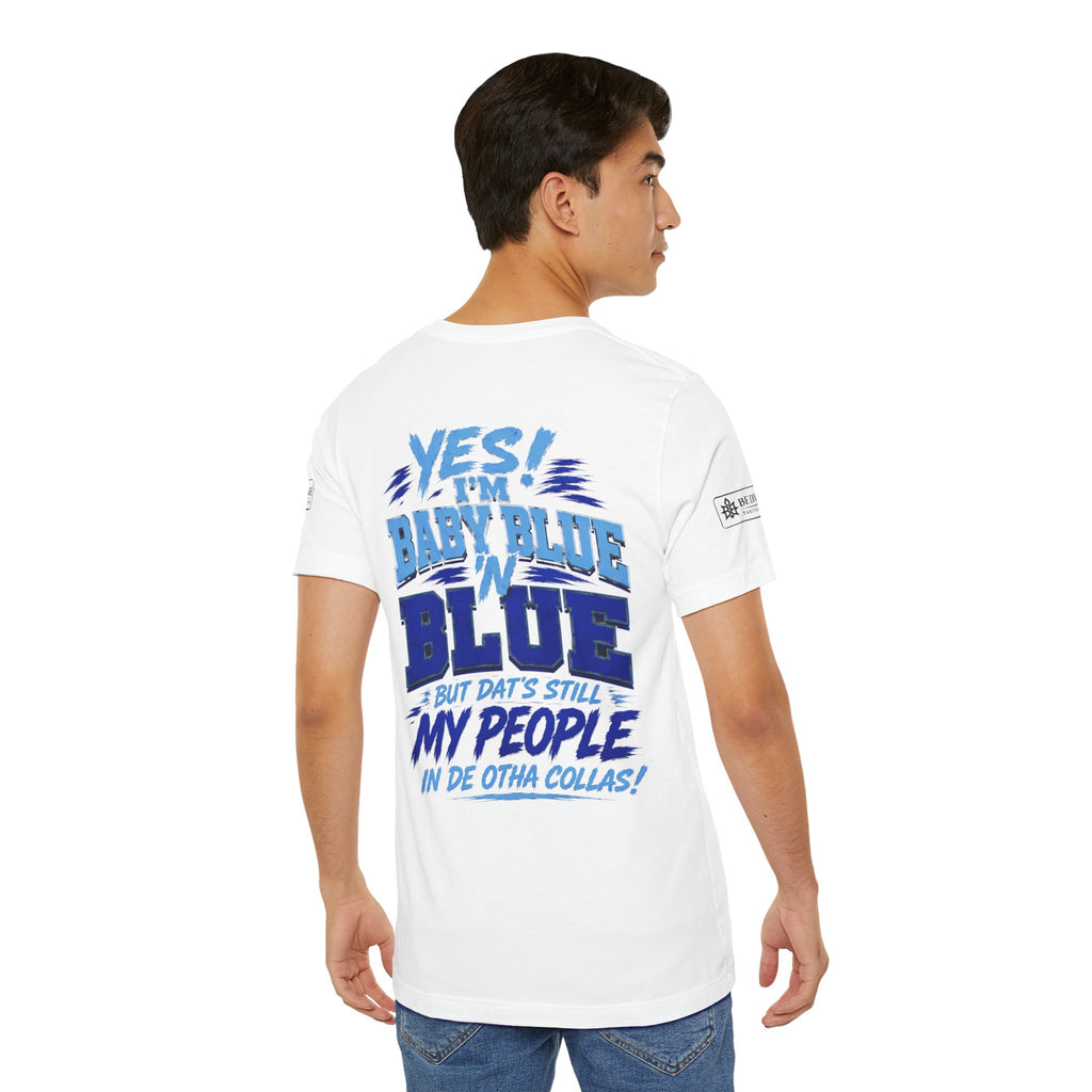 BE DIVINE™ Blue 'N Blue Since 1902 – Through 'N Through Heritage Tee