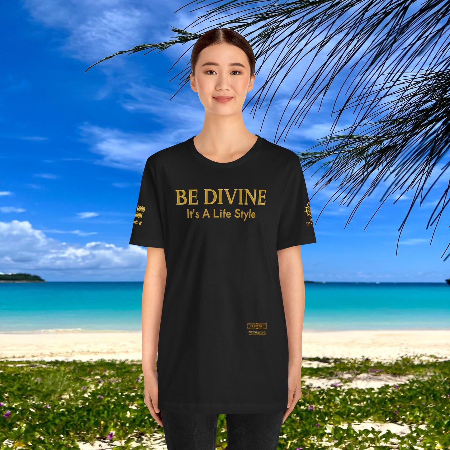 BE DIVINE™ Signature Tee – Feel Good Fashion by Tabitha Essie