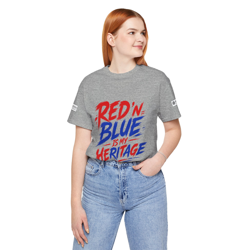 BE DIVINE™ Red ’N Blue Heritage Tee