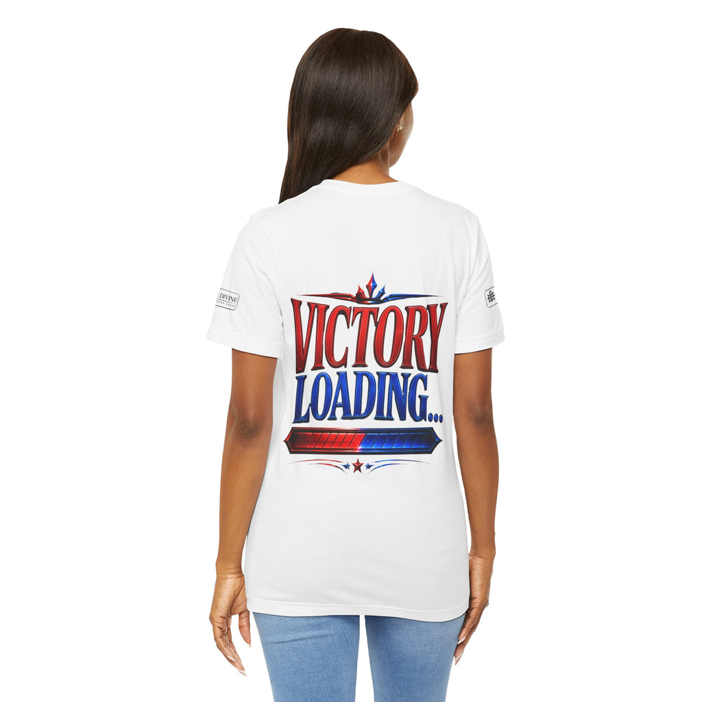 BE DIVINE™ Keep Calm. Red ’N Blue. Tee