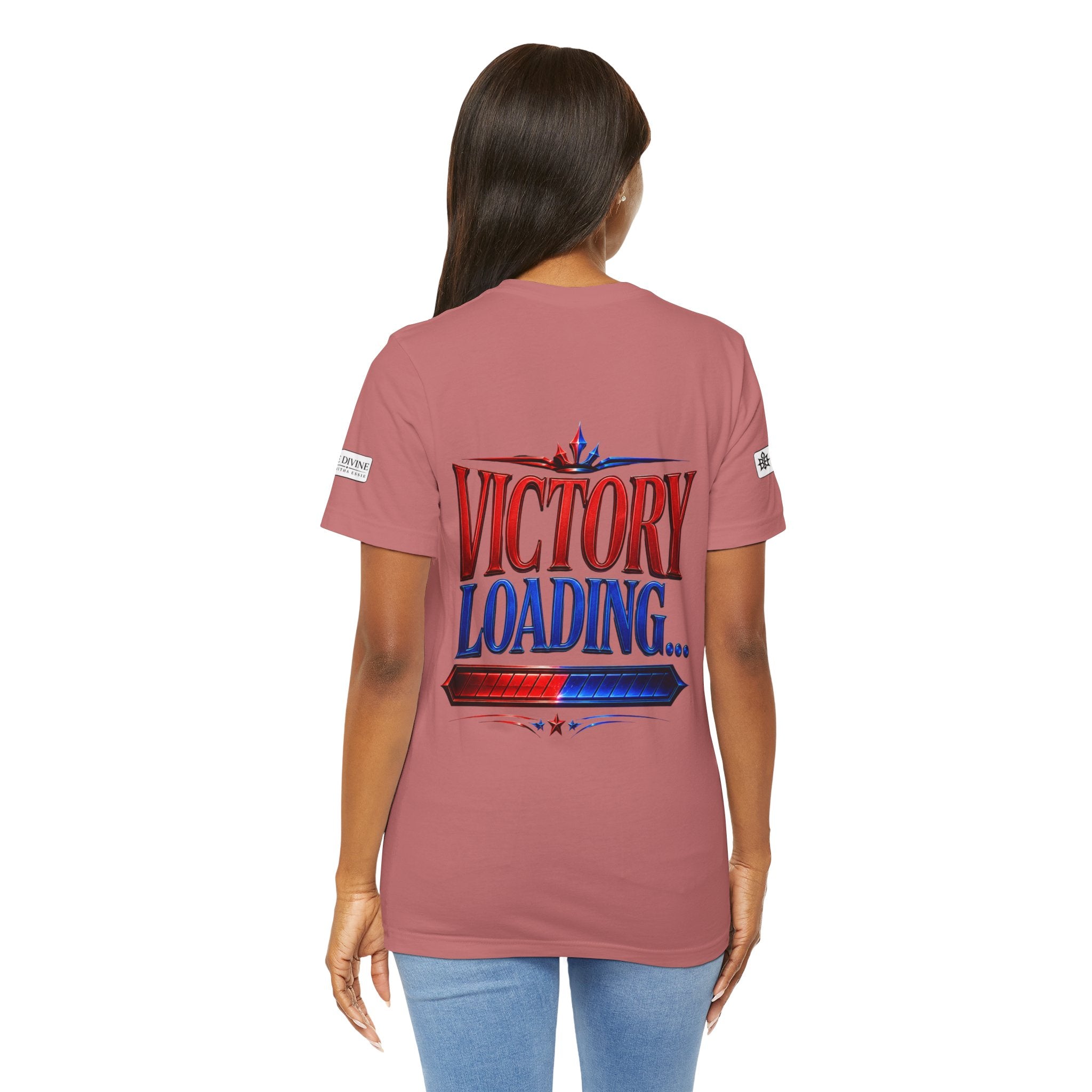 BE DIVINE™ Keep Calm. Red ’N Blue. Tee