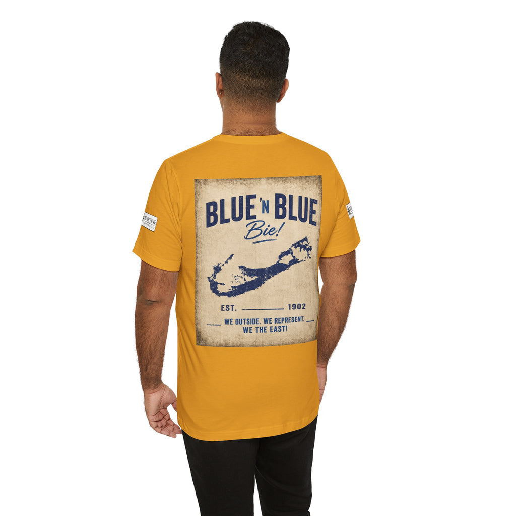 BE DIVINE™ Blue and Blue Bie! – East Side Heritage Collector Tee