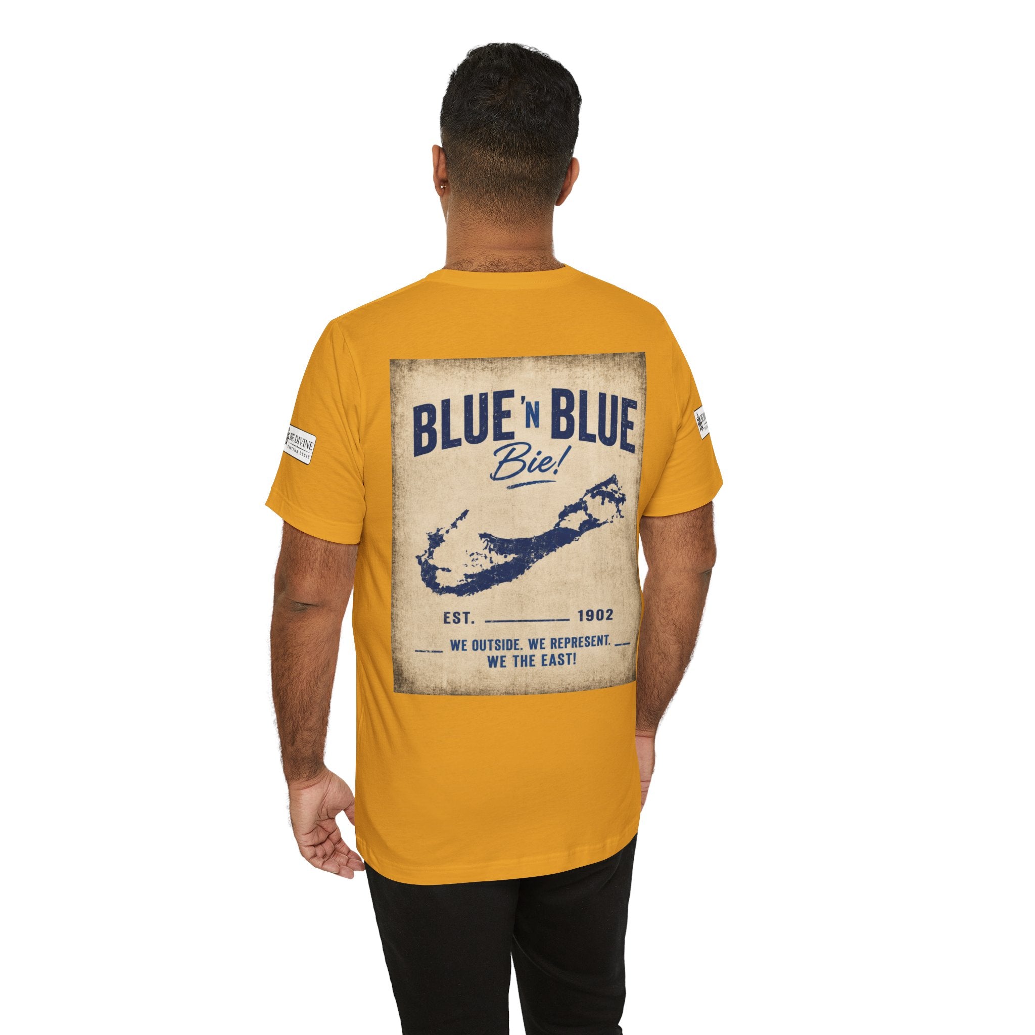 BE DIVINE™ Blue and Blue Bie! – East Side Heritage Collector Tee