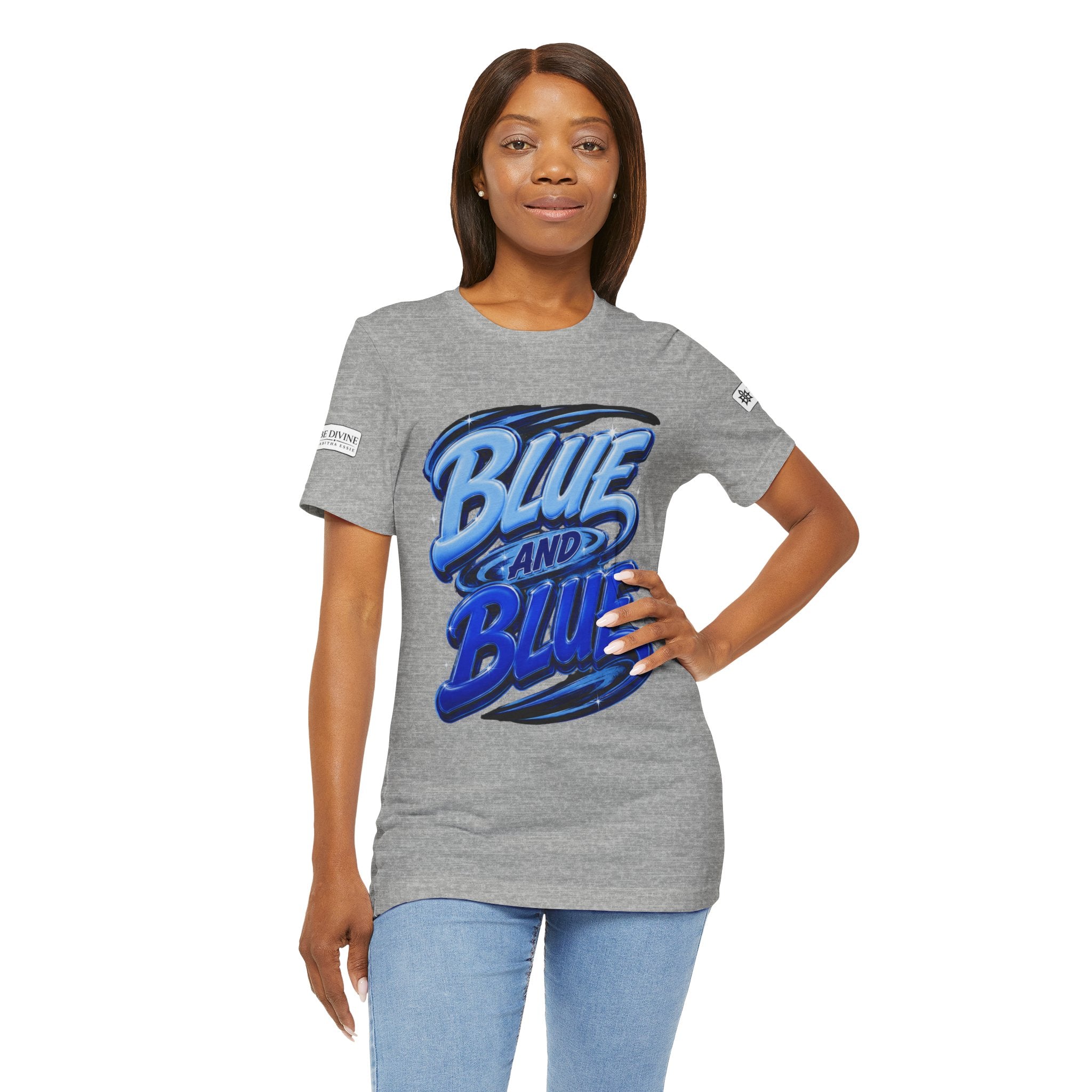 BE DIVINE™ Blue and Blue Bie! – East Side Heritage Collector Tee