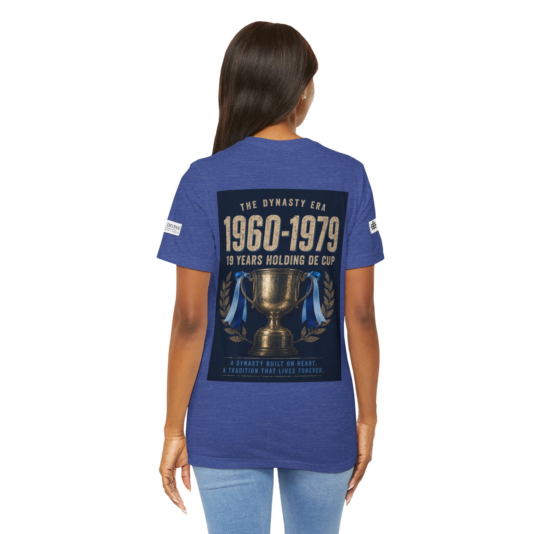 BE DIVINE™ Baby Blue 'N Blue All Day Bye! Heritage Collector Tee