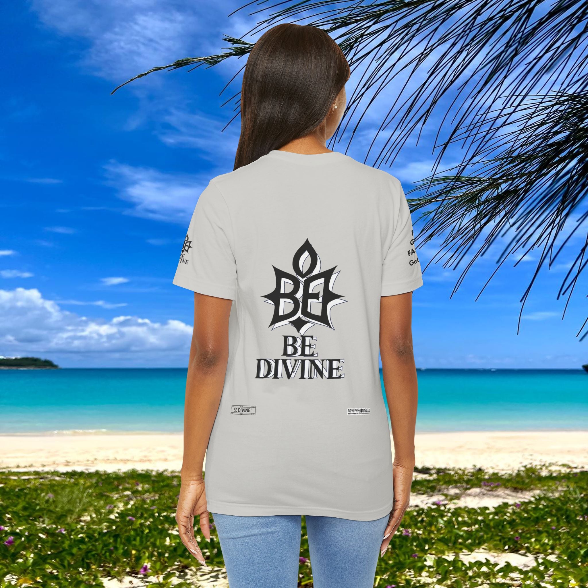 BE DIVINE™ Unisex T-Shirt - All-Black Premium Edition