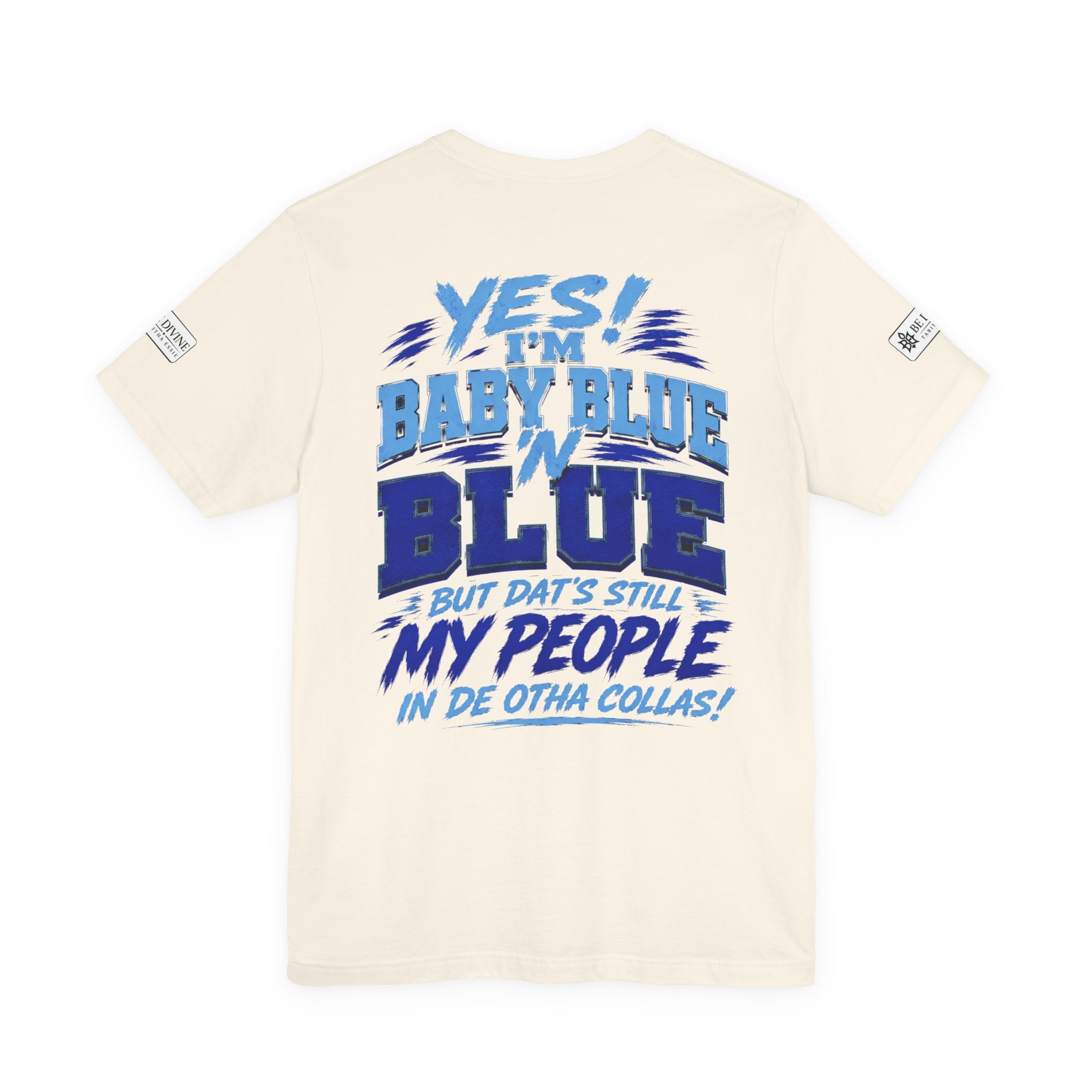 BE DIVINE™ Blue 'N Blue Since 1902 – Through 'N Through Heritage Tee