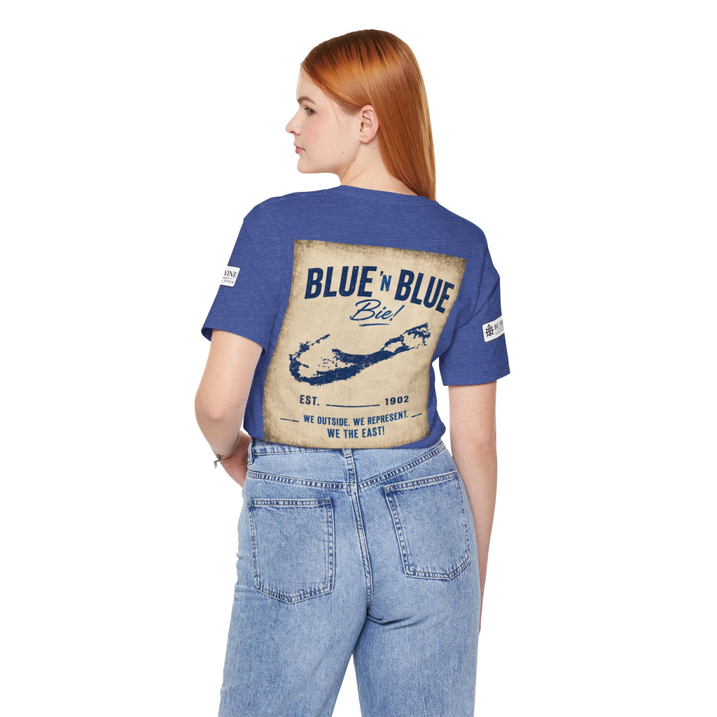 BE DIVINE™ Blue and Blue Bie! – East Side Heritage Collector Tee