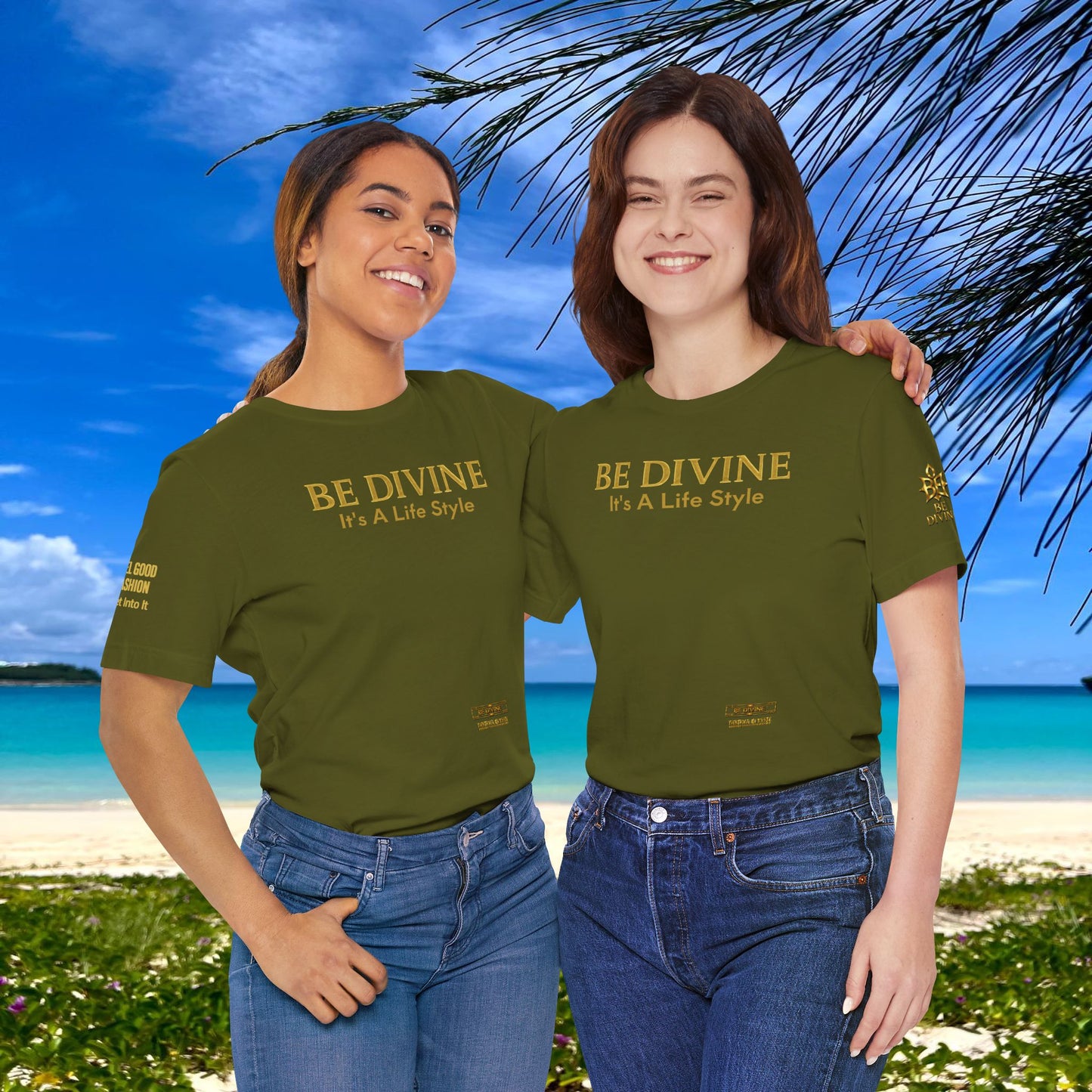 BE DIVINE™ Signature Tee – Feel Good Fashion by Tabitha Essie