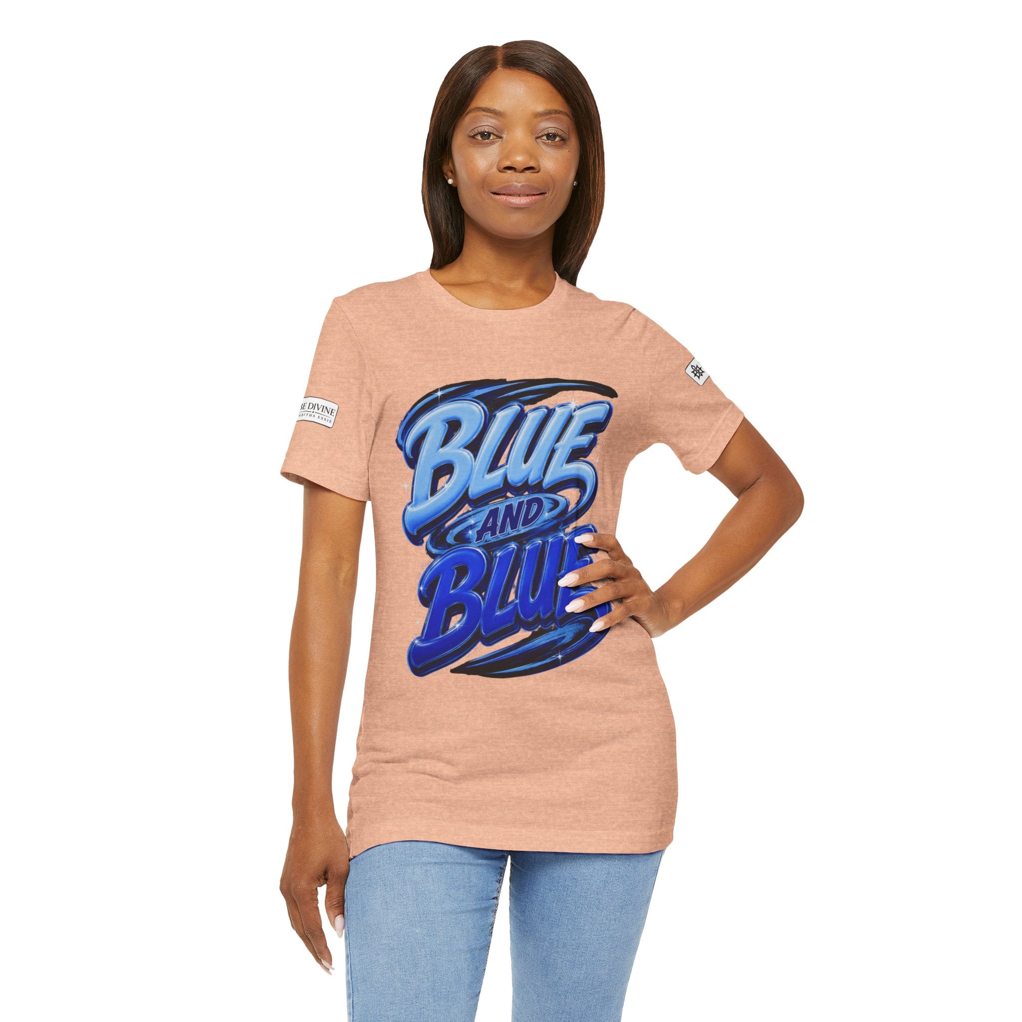 BE DIVINE™ Blue and Blue Bie! – East Side Heritage Collector Tee