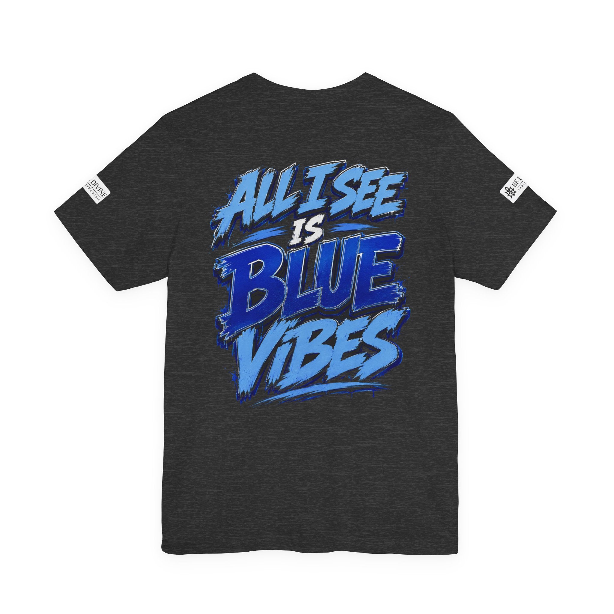 BE DIVINE™ Rolling Di Heritage – All I See Is Blue Vibes Heritage Tee