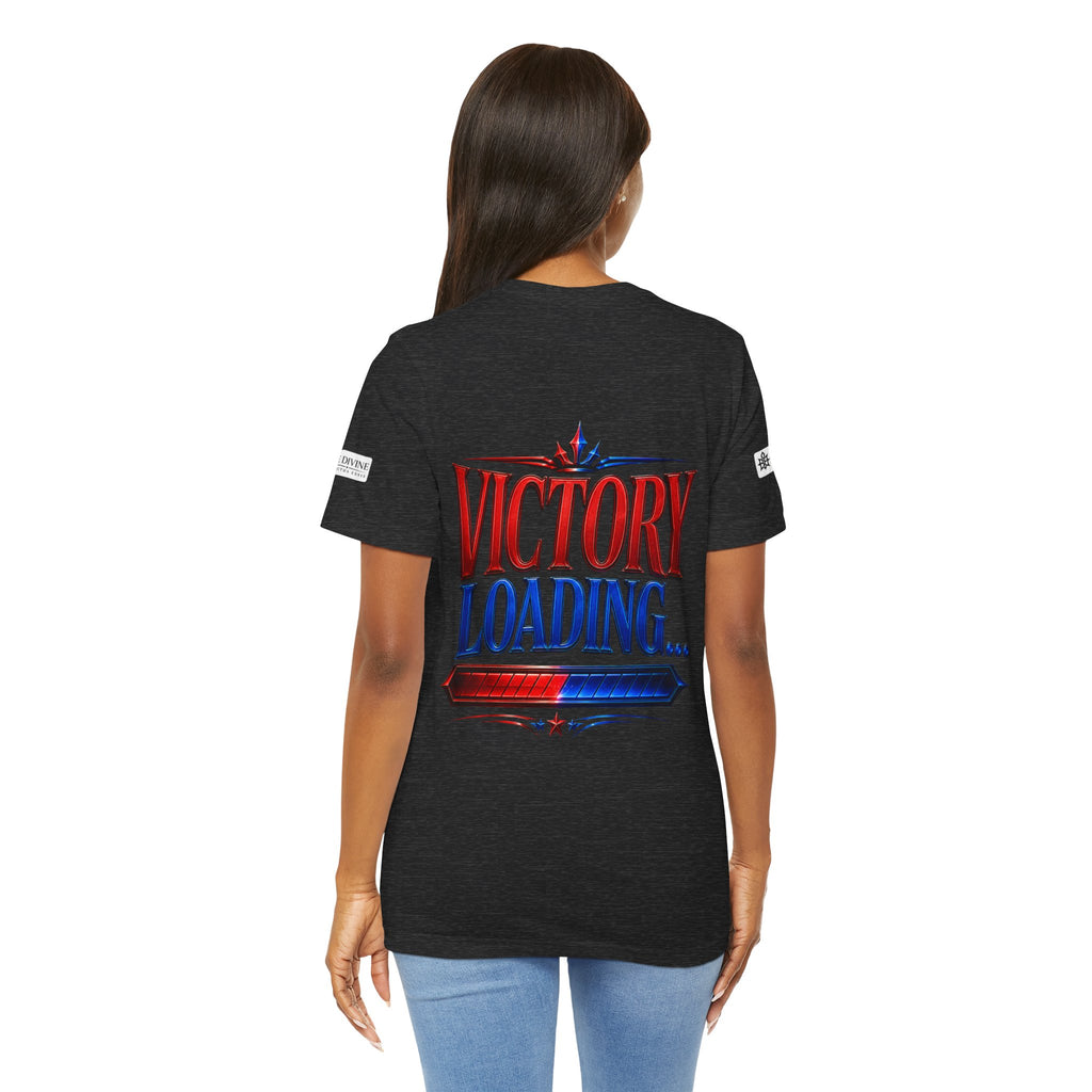 BE DIVINE™ Keep Calm. Red ’N Blue. Tee