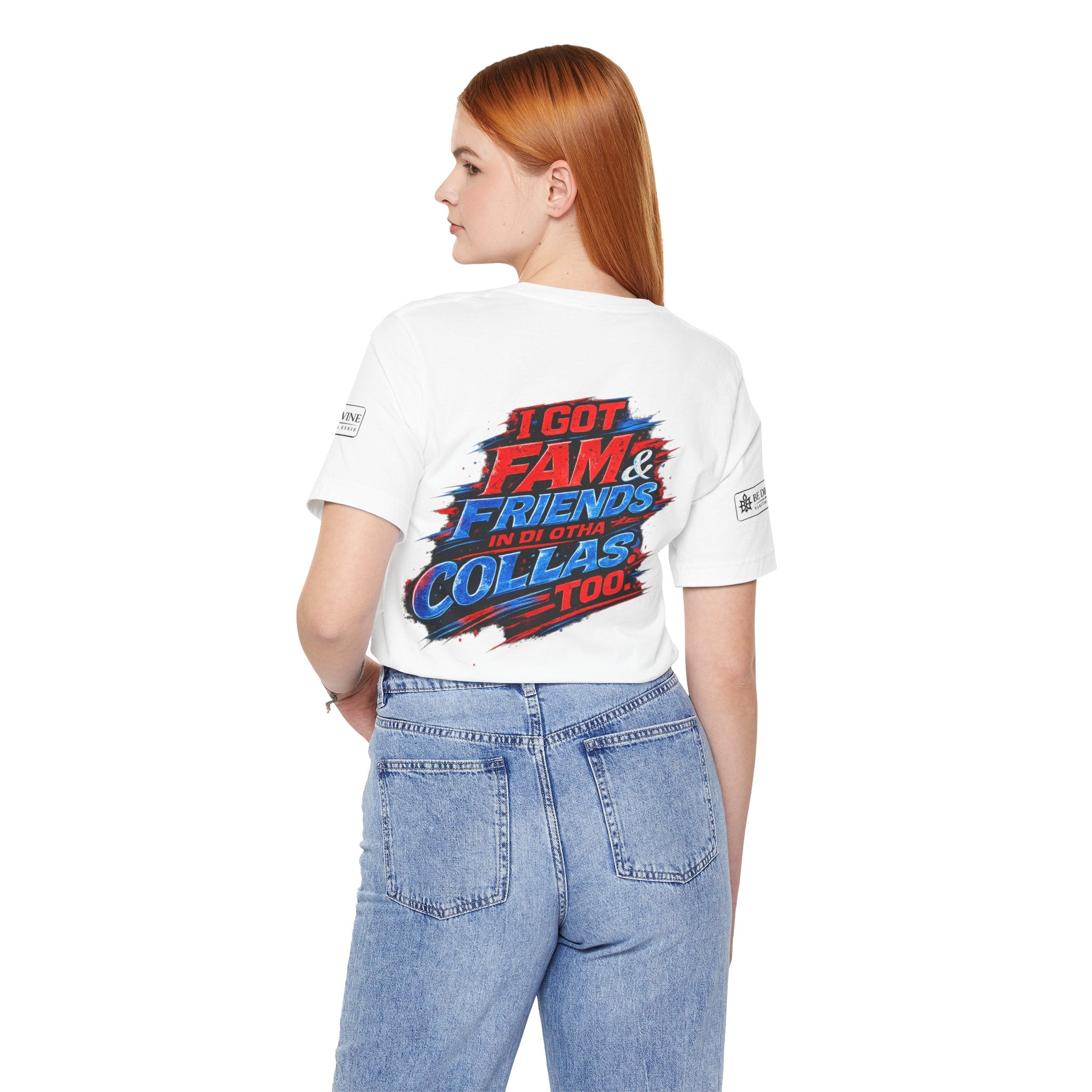 BE DIVINE™ Team Red ’N Blue Heritage Tee