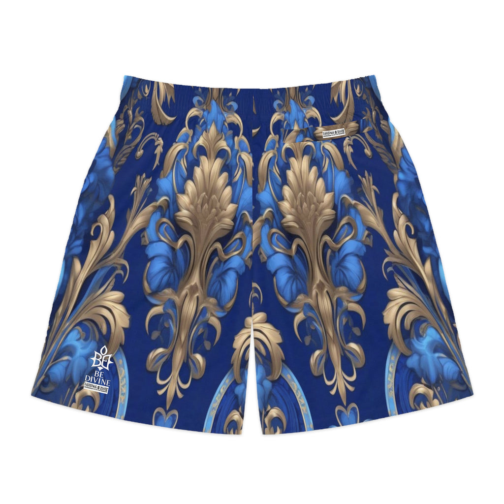 BE DIVINE™ St. George’s Royal Regalia - Men's Jogger Shorts by Tabitha Essie