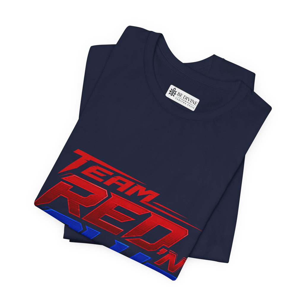 BE DIVINE™ Team Red ’N Blue Heritage Tee