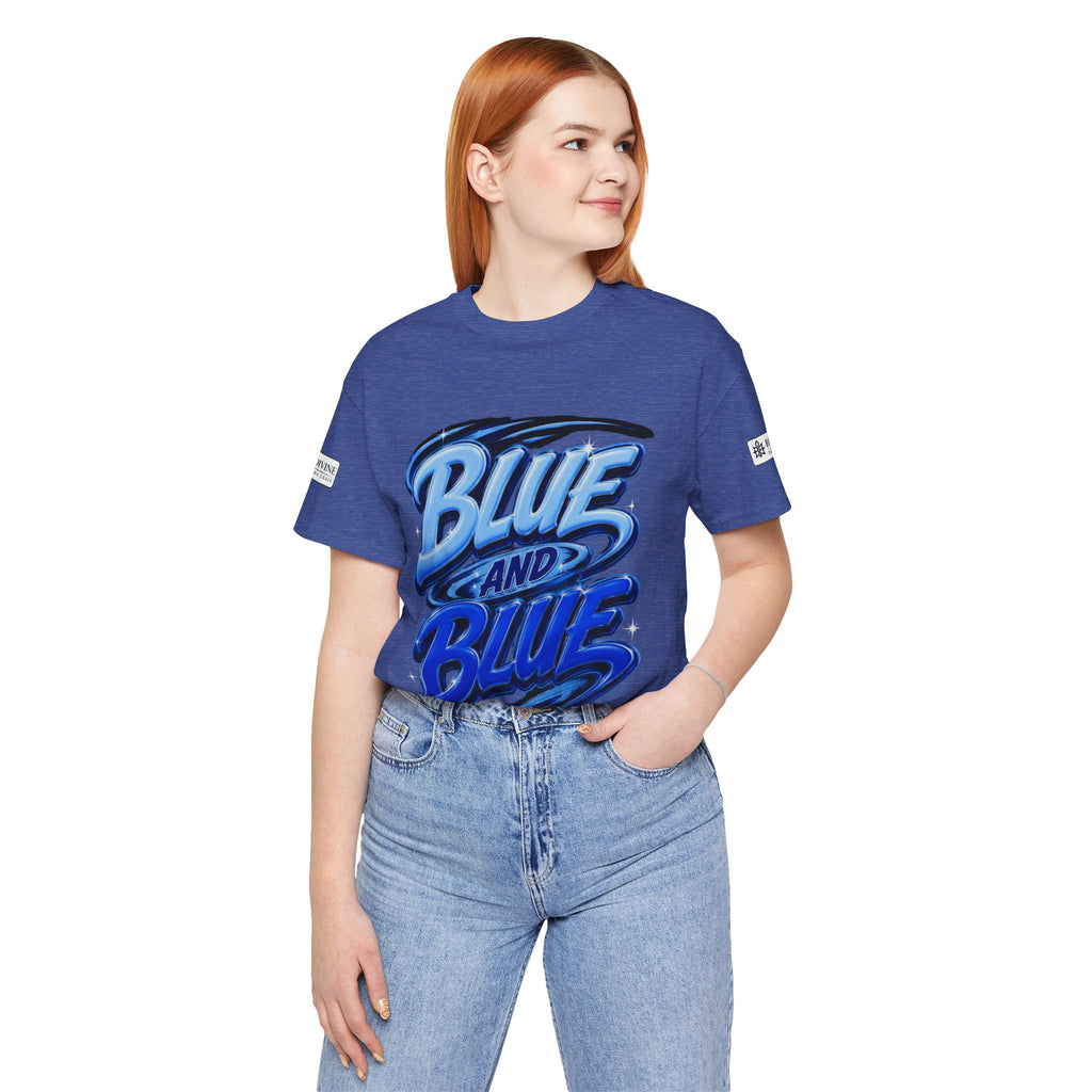 BE DIVINE™ Blue and Blue Bie! – East Side Heritage Collector Tee