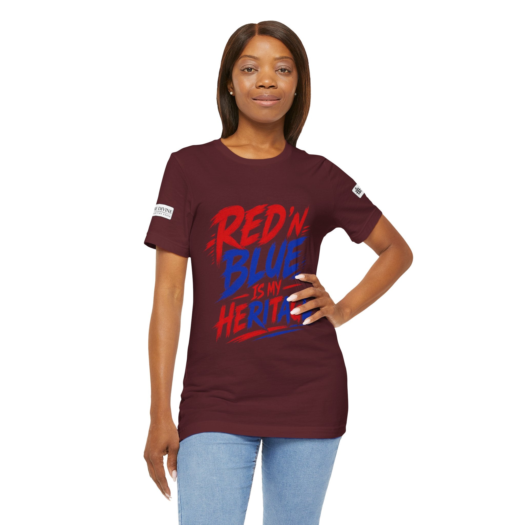 BE DIVINE™ Red ’N Blue Heritage Tee