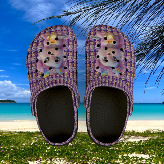 Kids EVA Foam Clogs (AOP) | BE DIVINE™ Comfort Slides