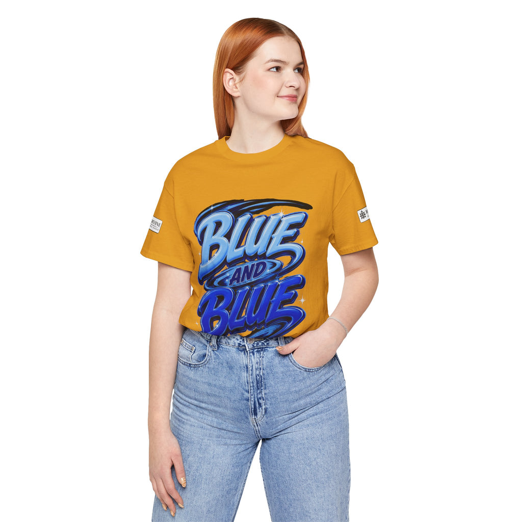 BE DIVINE™ Blue and Blue Bie! – East Side Heritage Collector Tee