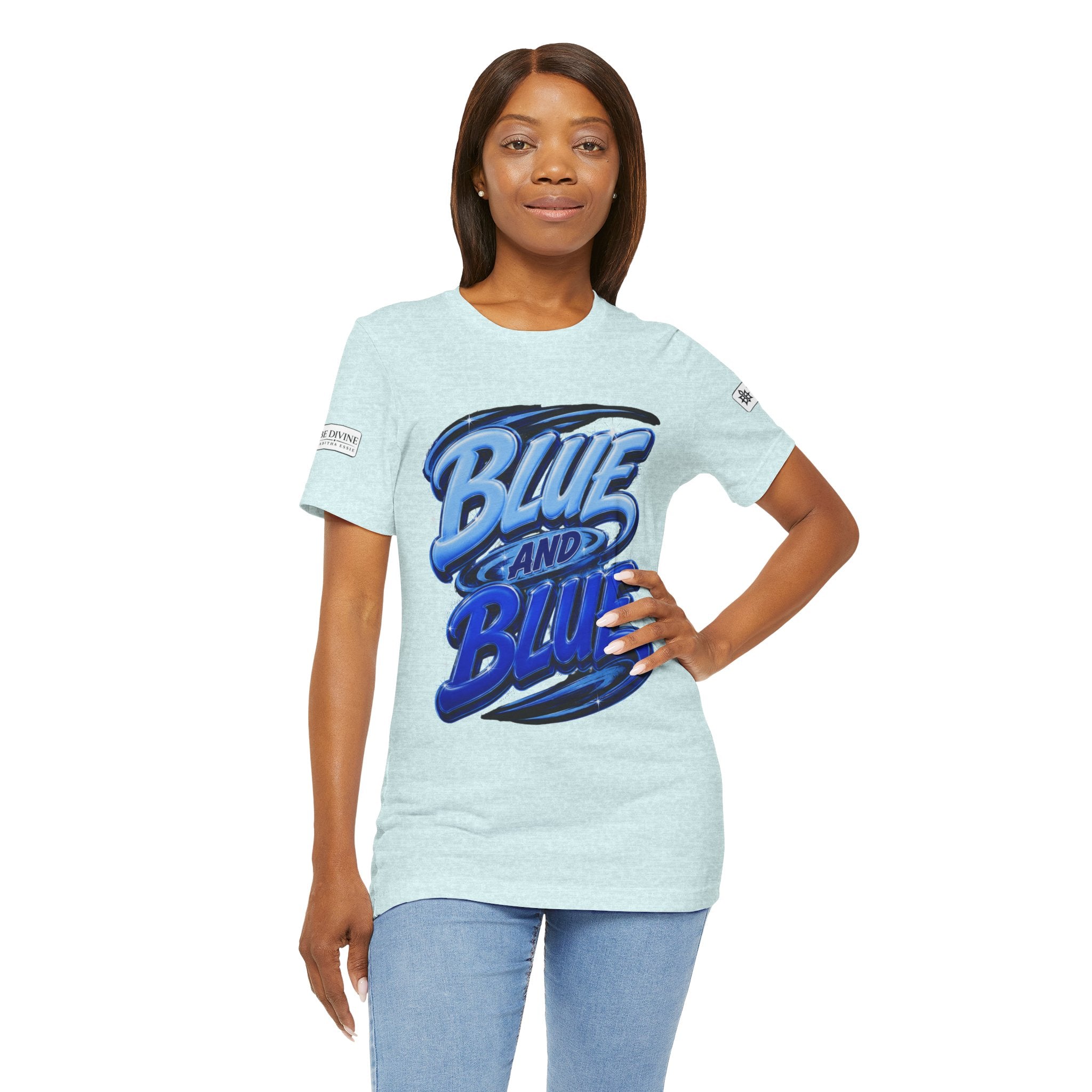 BE DIVINE™ Blue and Blue Bie! – East Side Heritage Collector Tee