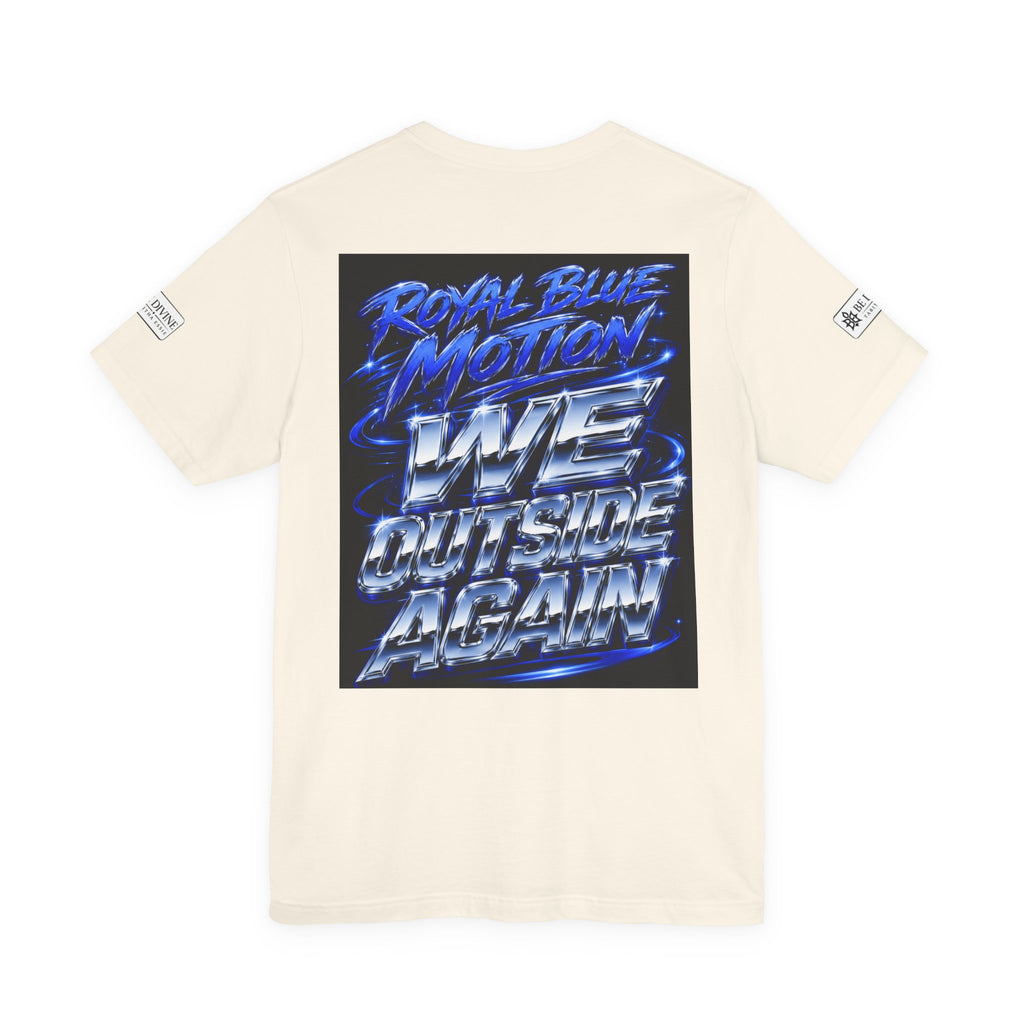BE DIVINE™ Baby Blue 'N Blue Culture – We Outside Tee