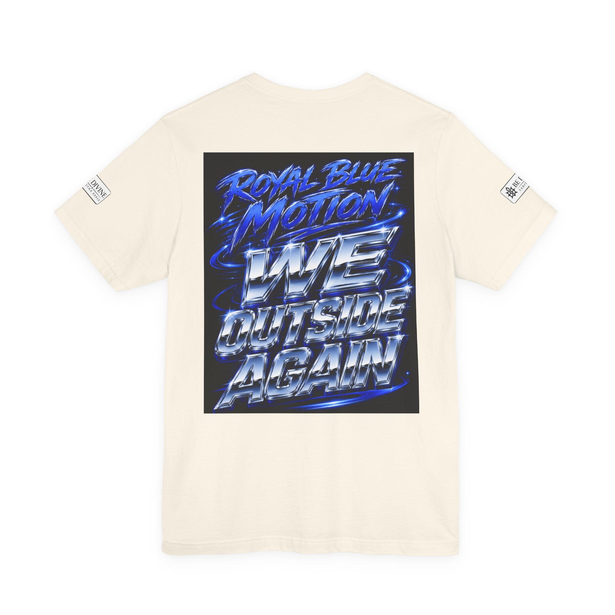BE DIVINE™ Baby Blue 'N Blue Culture – We Outside Tee