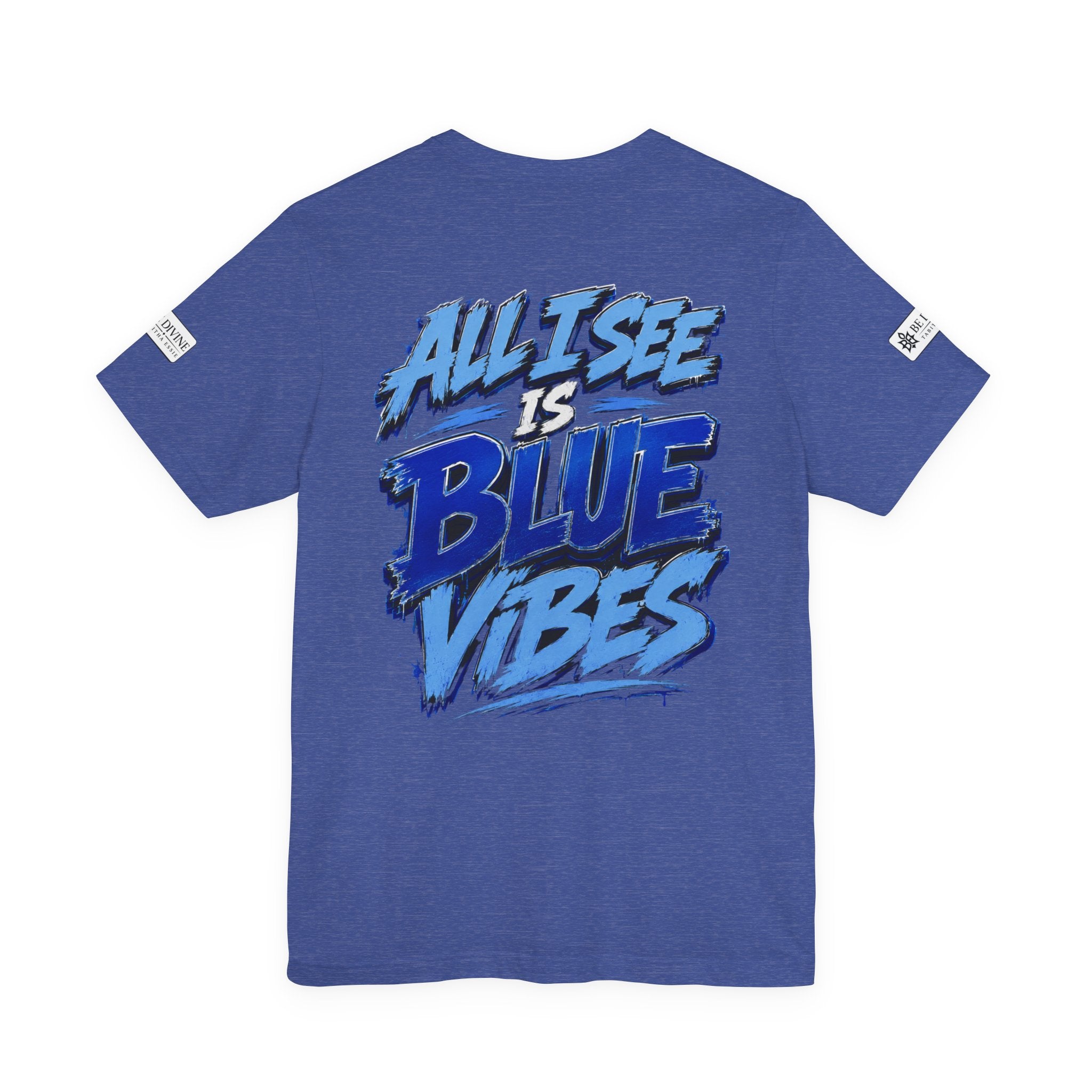 BE DIVINE™ Rolling Di Heritage – All I See Is Blue Vibes Heritage Tee