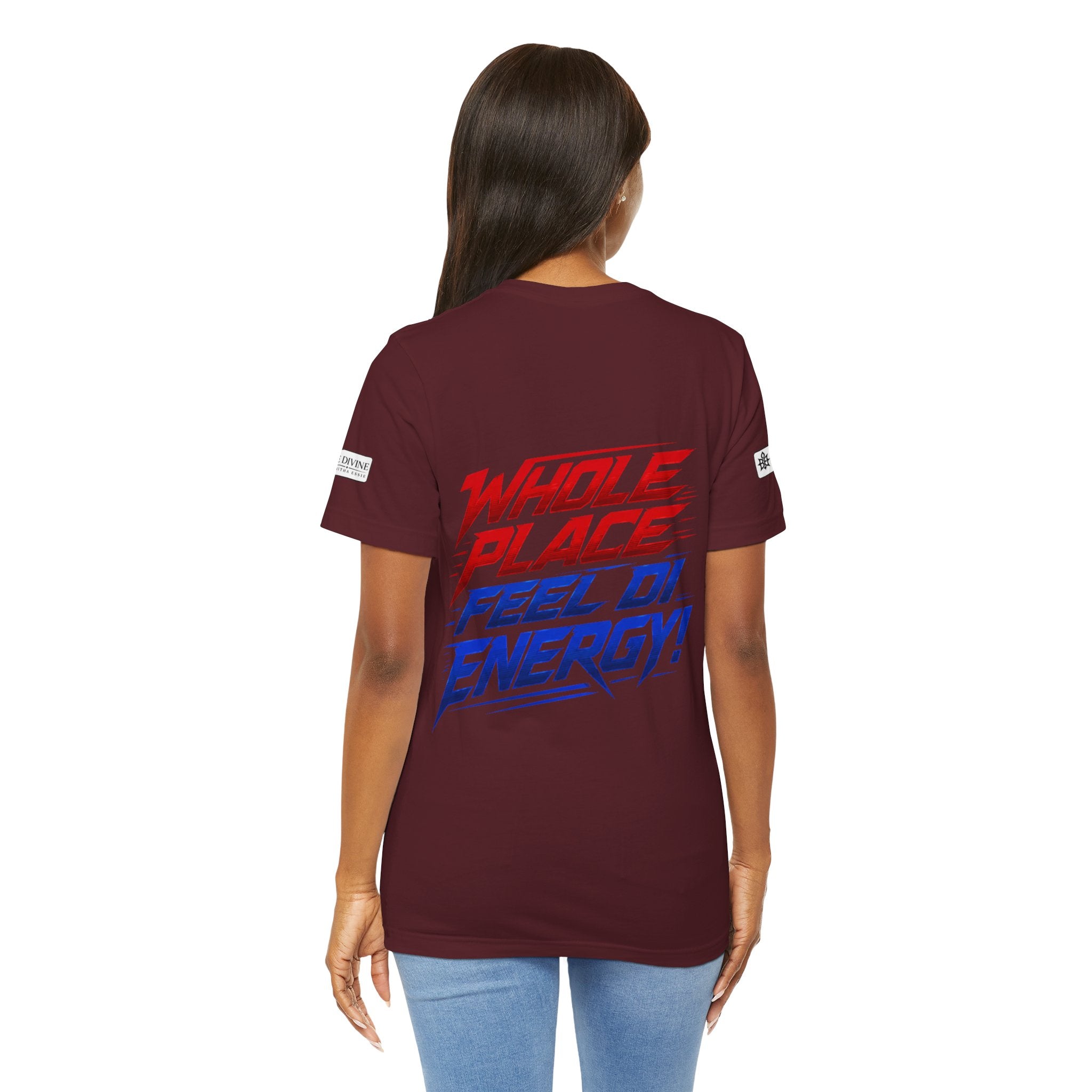 BE DIVINE™ I’m Red ’N Blue Energy Tee
