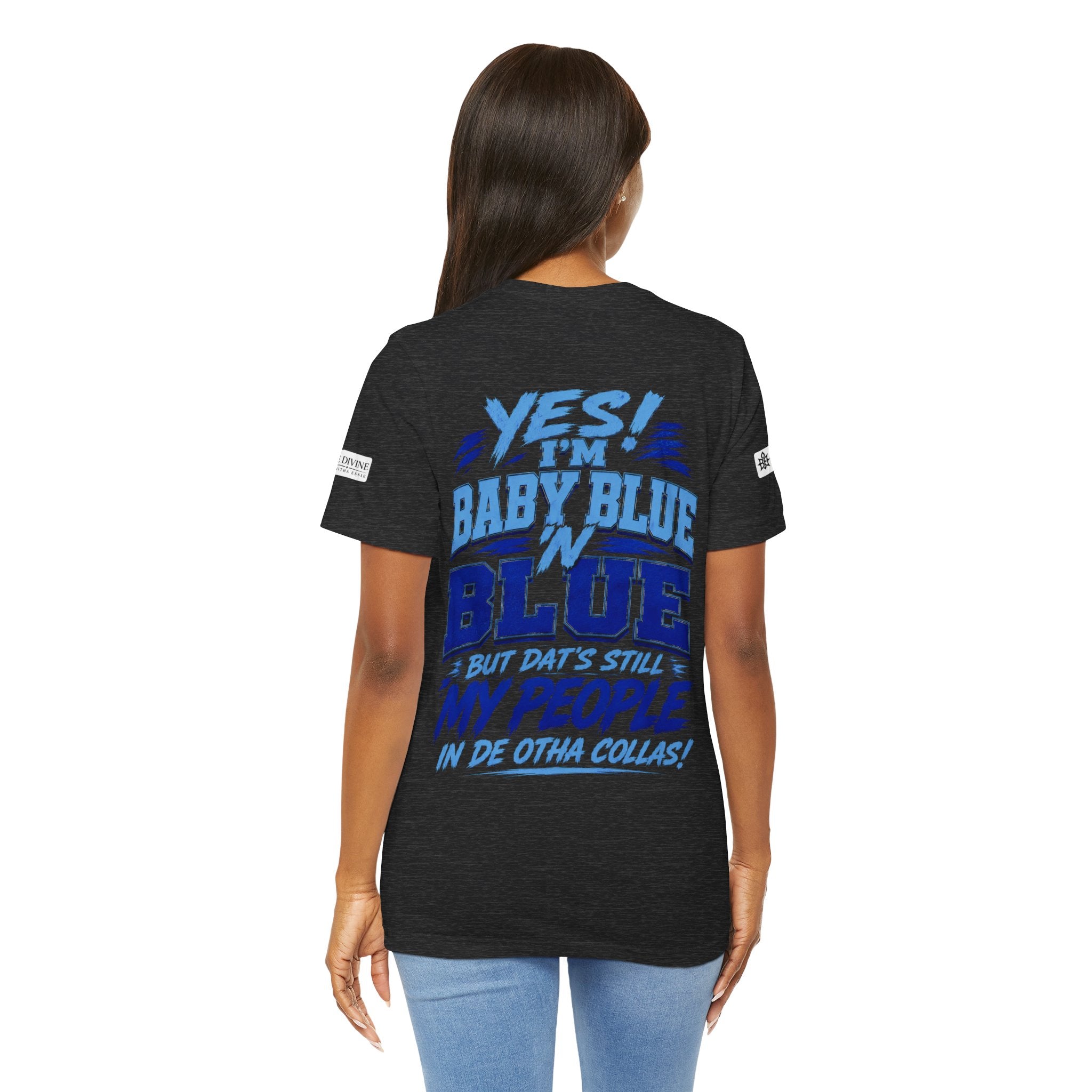 BE DIVINE™ Blue 'N Blue Since 1902 – Through 'N Through Heritage Tee