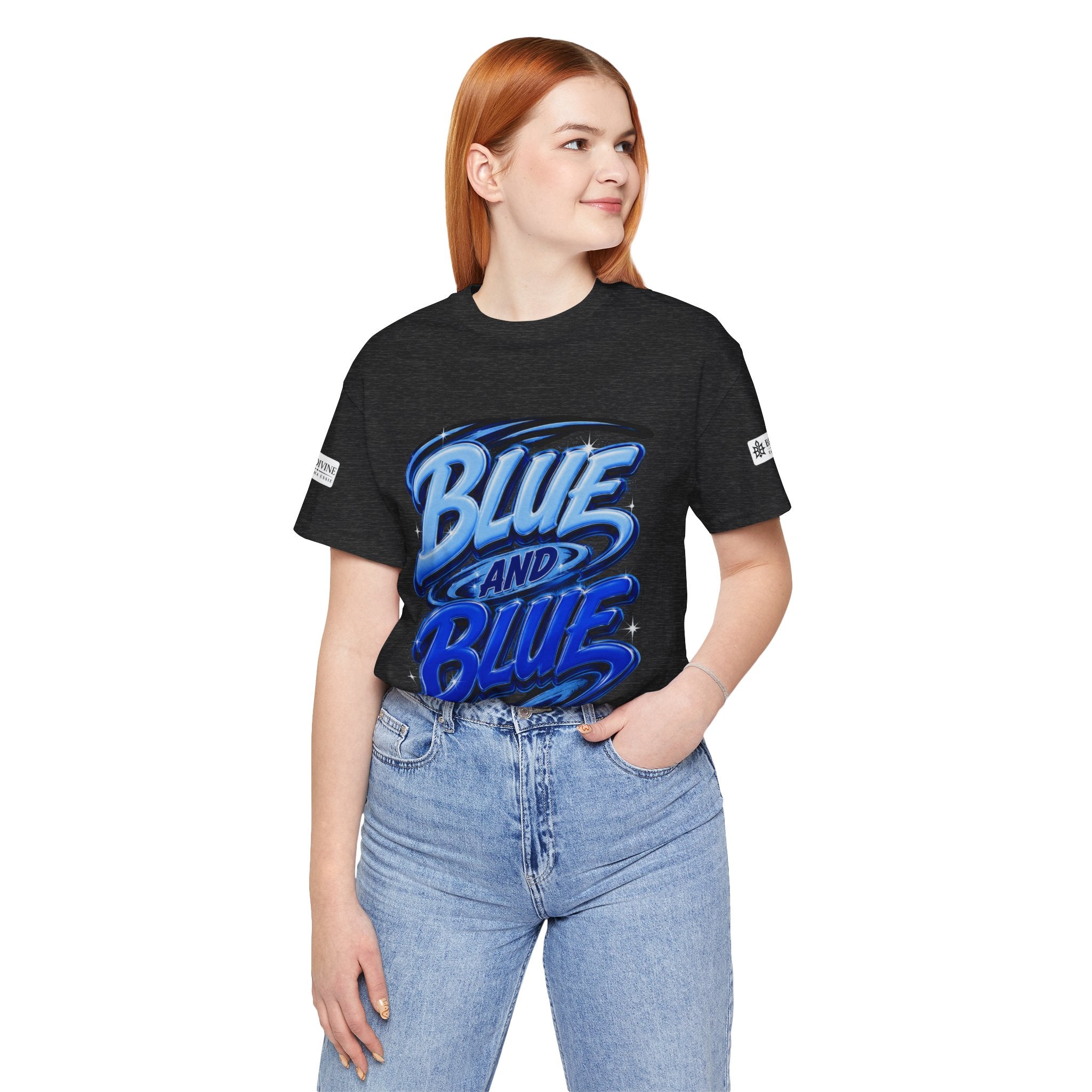 BE DIVINE™ Blue and Blue Bie! – East Side Heritage Collector Tee