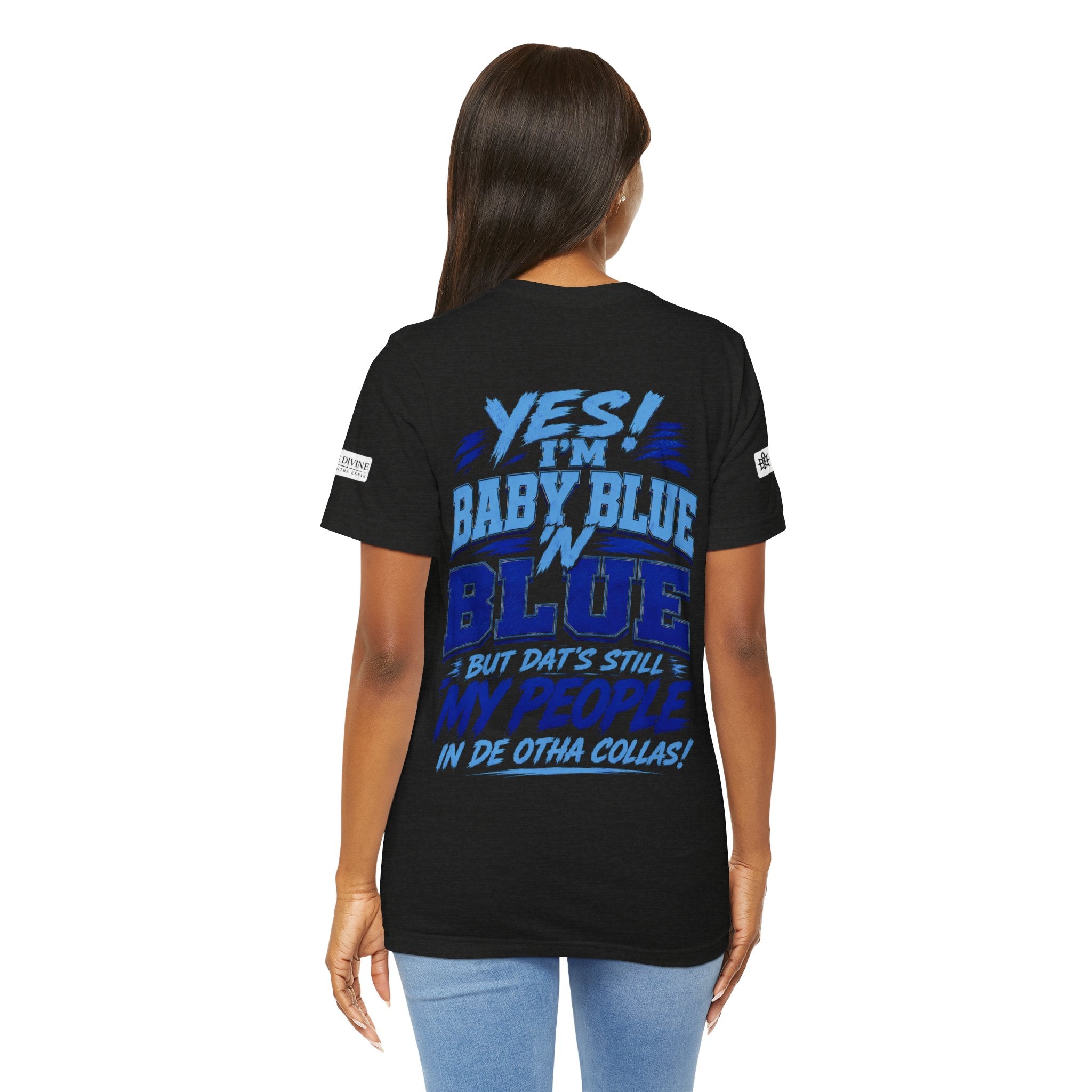 BE DIVINE™ Blue 'N Blue Since 1902 – Through 'N Through Heritage Tee