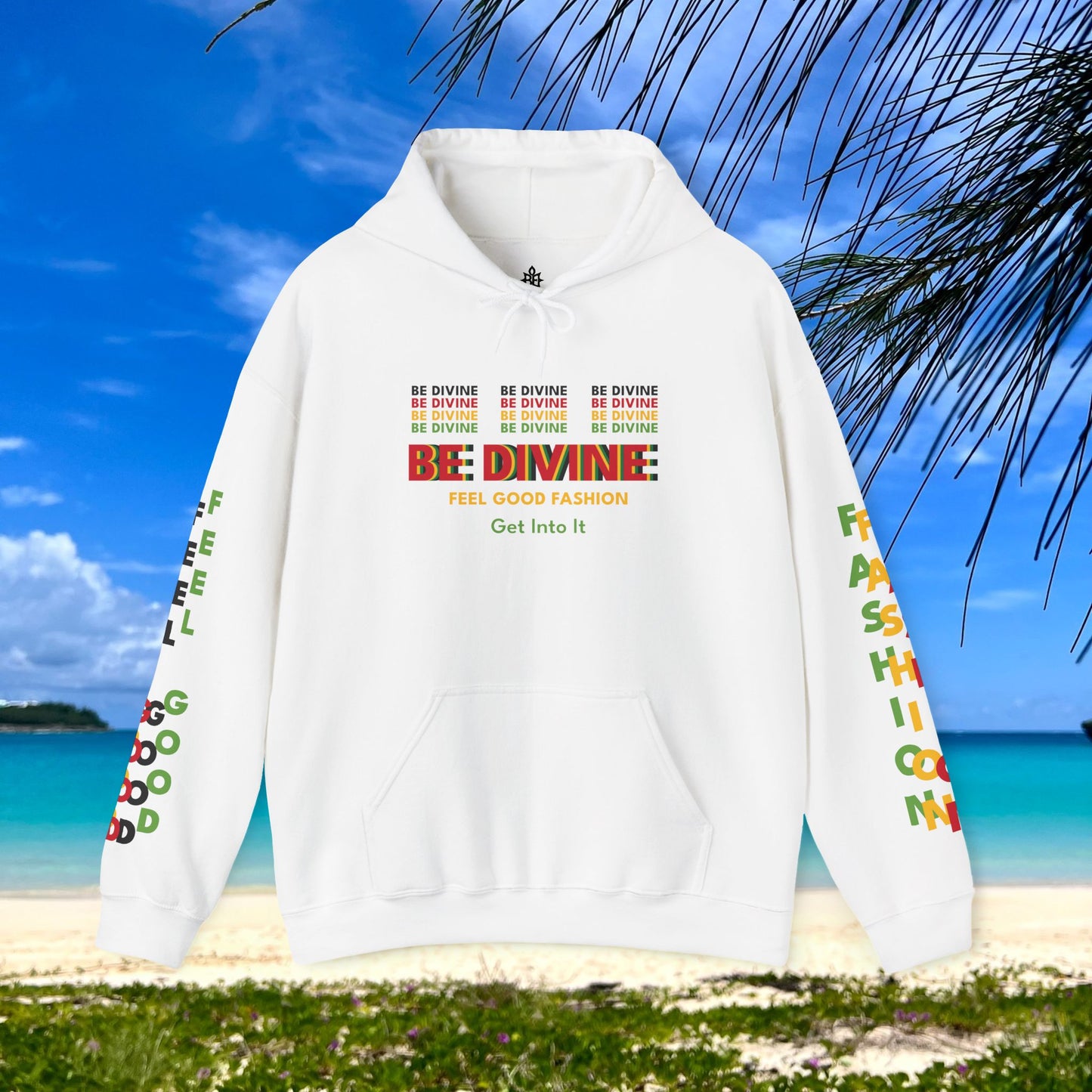 BE DIVINE™ Signature Unisex Heavy Blend™ Hooded Sweatshirt