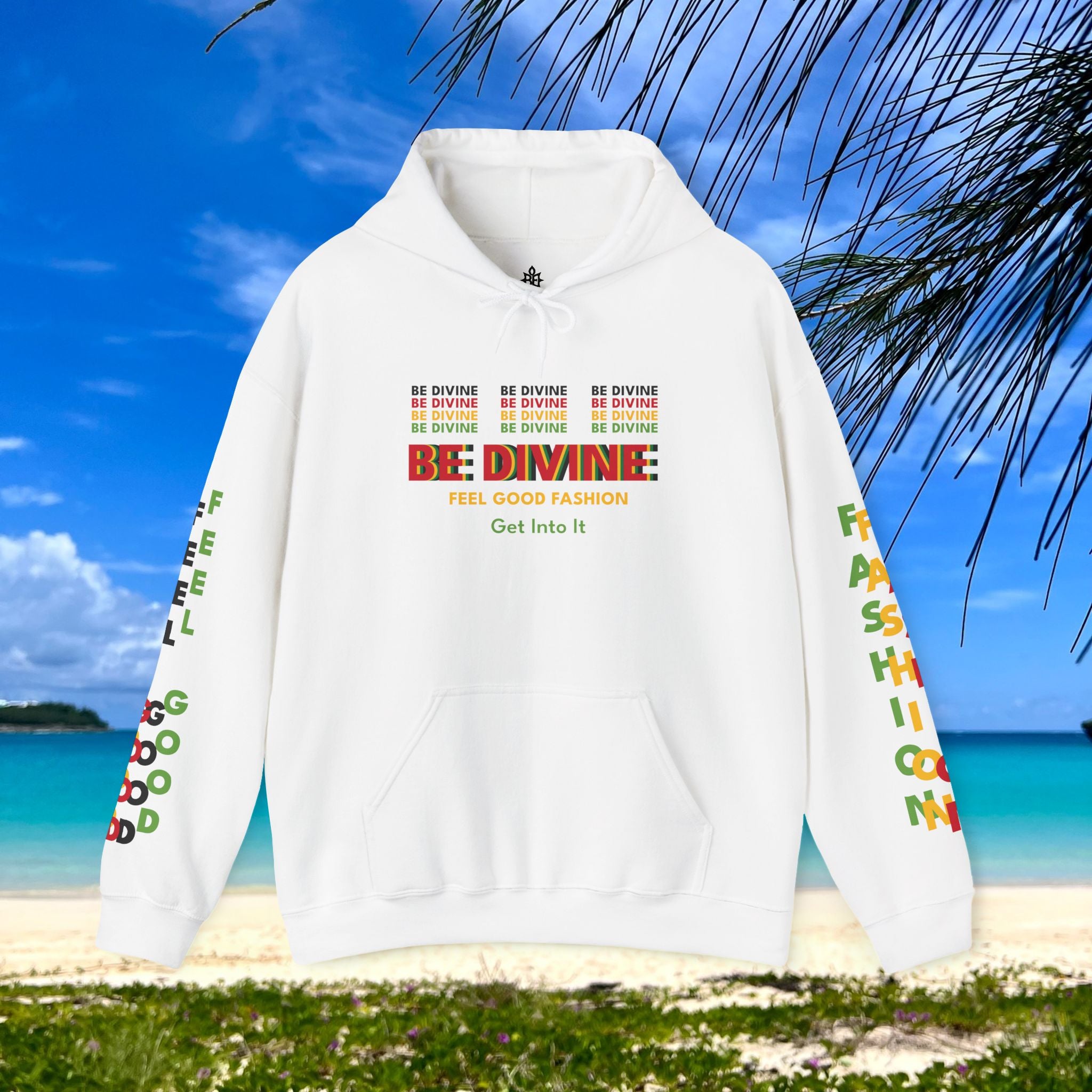 BE DIVINE™ Signature Unisex Heavy Blend™ Hooded Sweatshirt