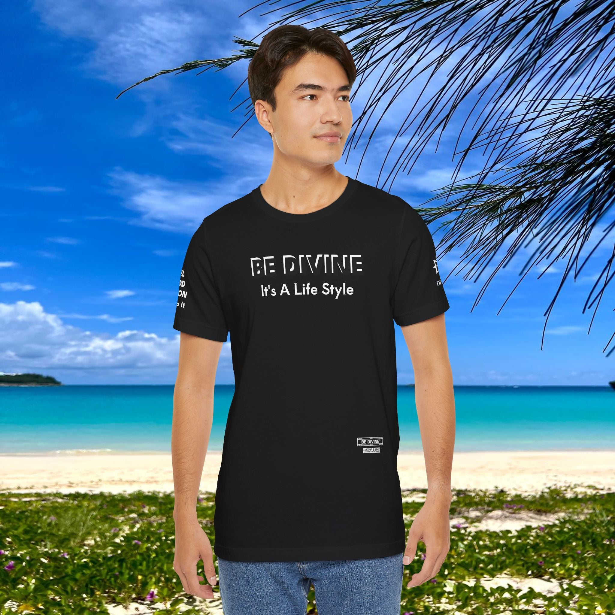BE DIVINE™ Unisex T-Shirt - All-Black Premium Edition