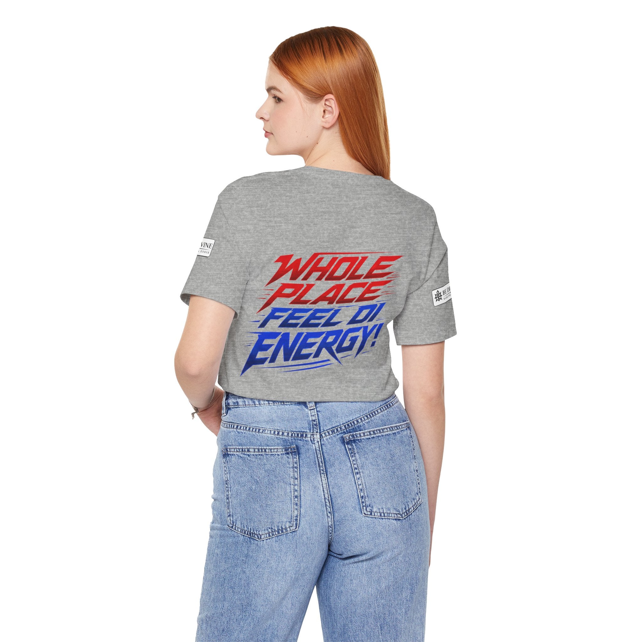 BE DIVINE™ I’m Red ’N Blue Energy Tee