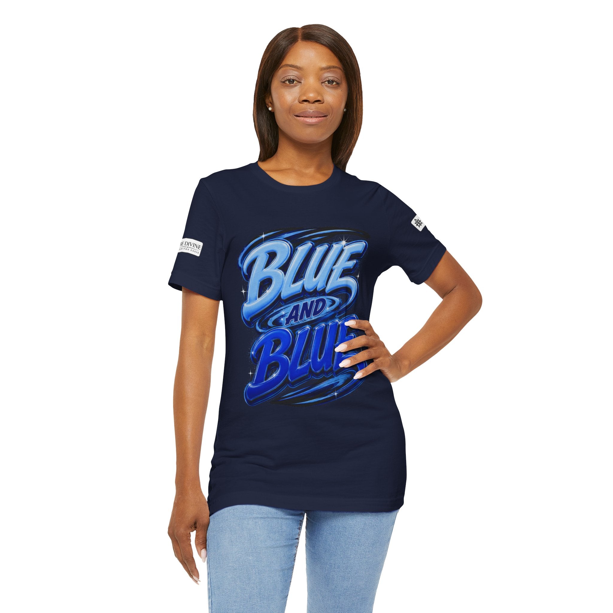 BE DIVINE™ Blue and Blue Bie! – East Side Heritage Collector Tee