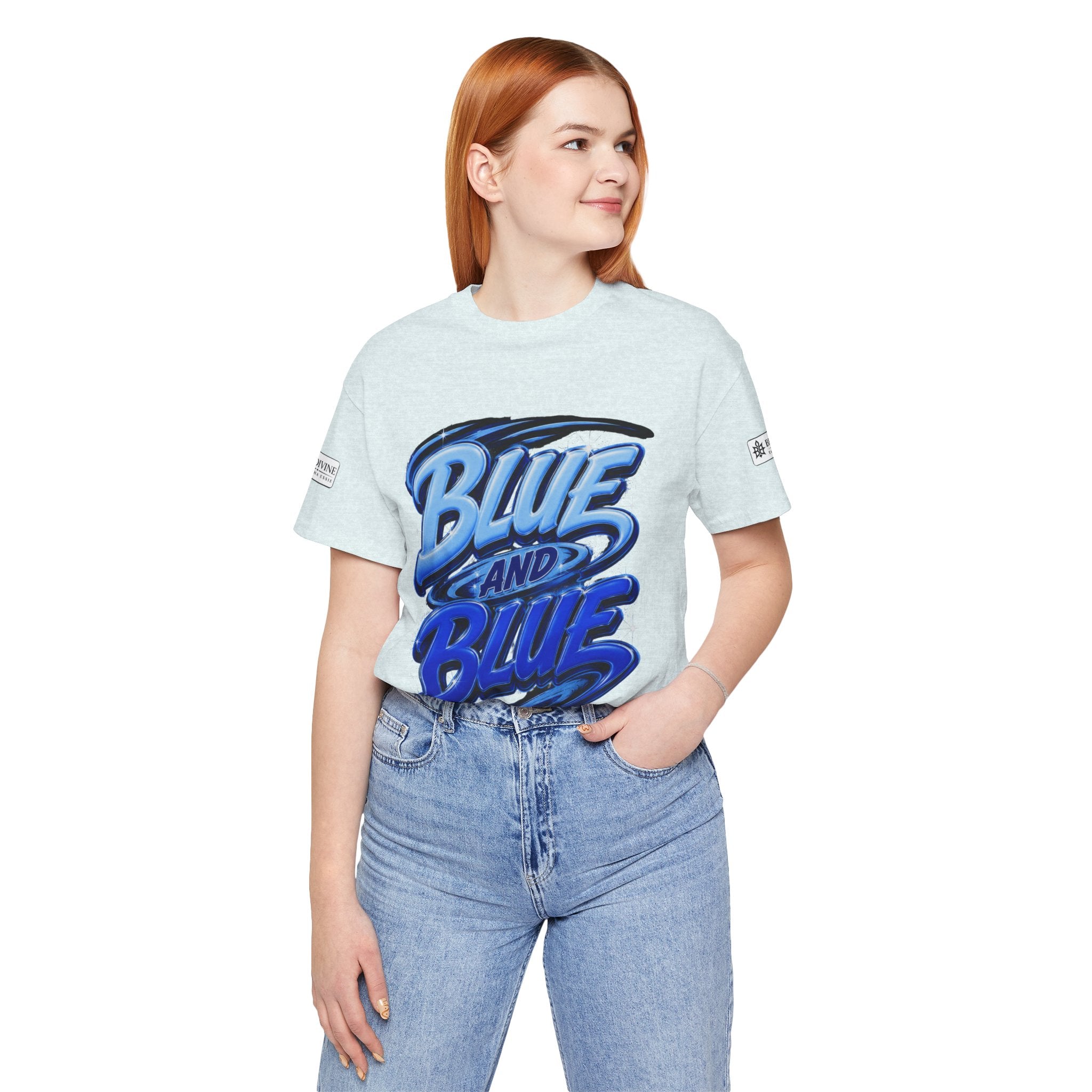 BE DIVINE™ Blue and Blue Bie! – East Side Heritage Collector Tee