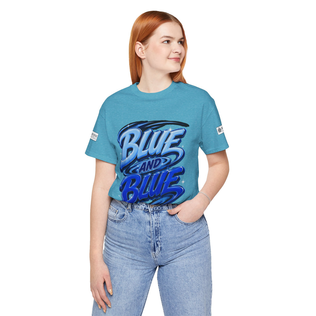 BE DIVINE™ Blue and Blue Bie! – East Side Heritage Collector Tee