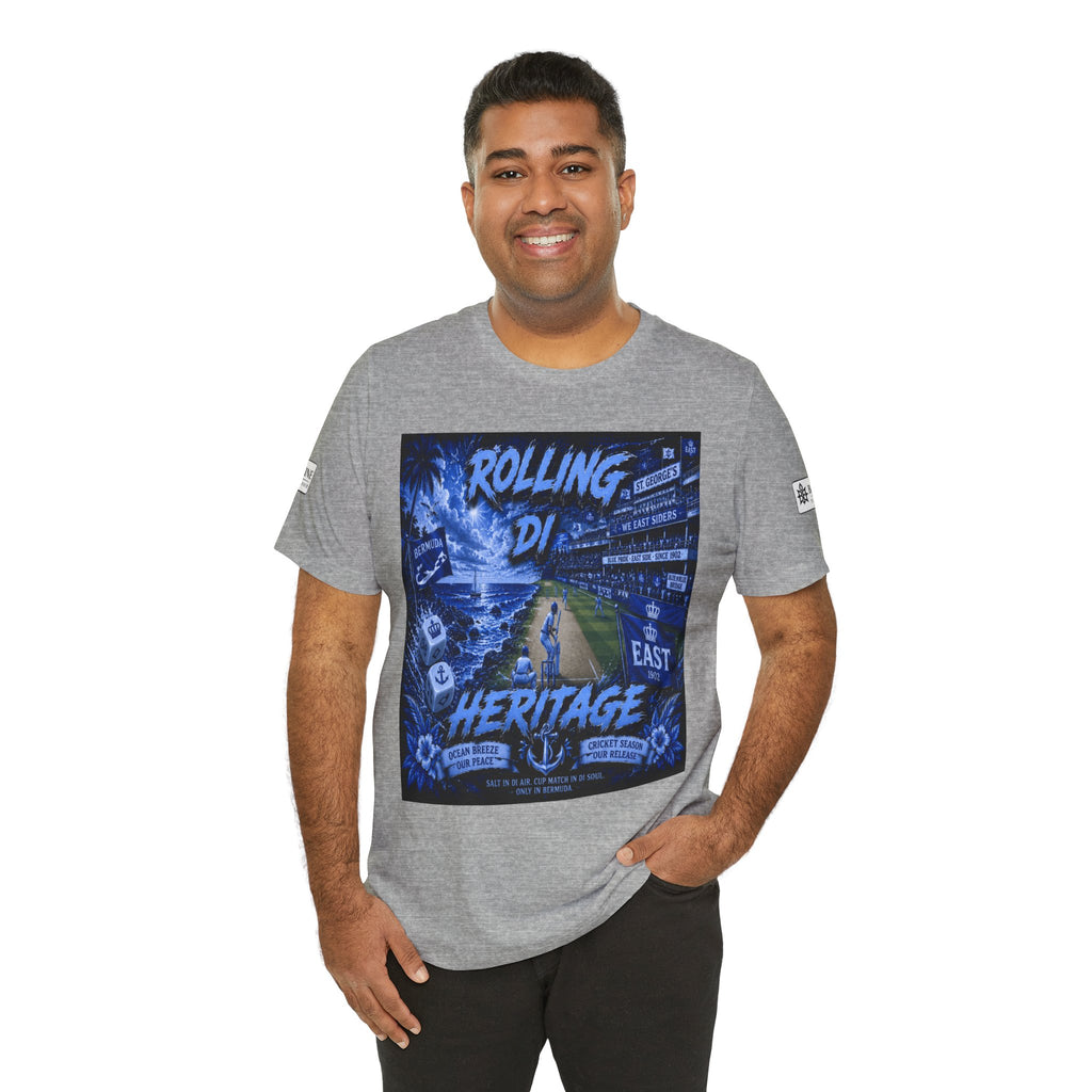 BE DIVINE™ Rolling Di Heritage – All I See Is Blue Vibes Heritage Tee