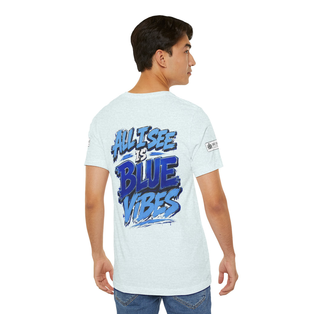 BE DIVINE™ Rolling Di Heritage – All I See Is Blue Vibes Heritage Tee