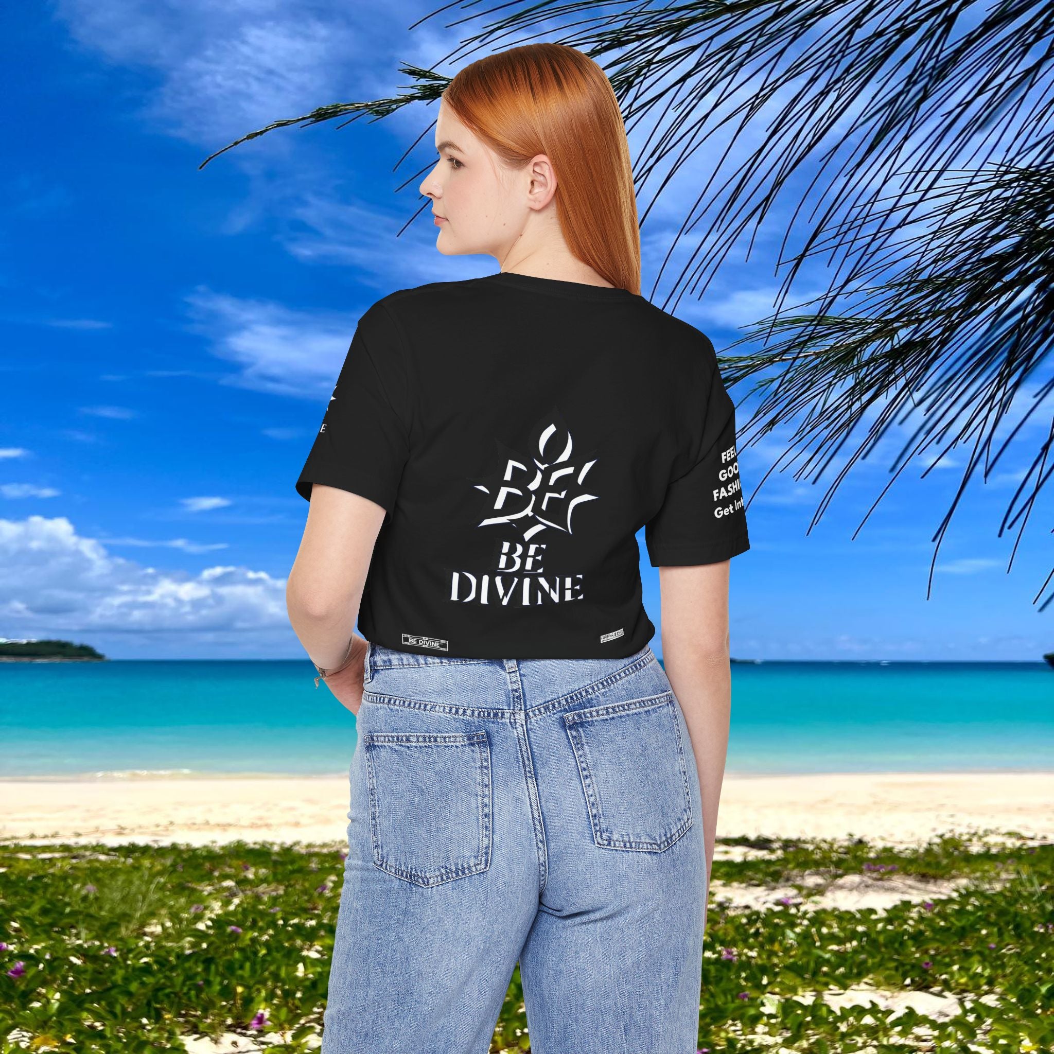 BE DIVINE™ Unisex T-Shirt - All-Black Premium Edition