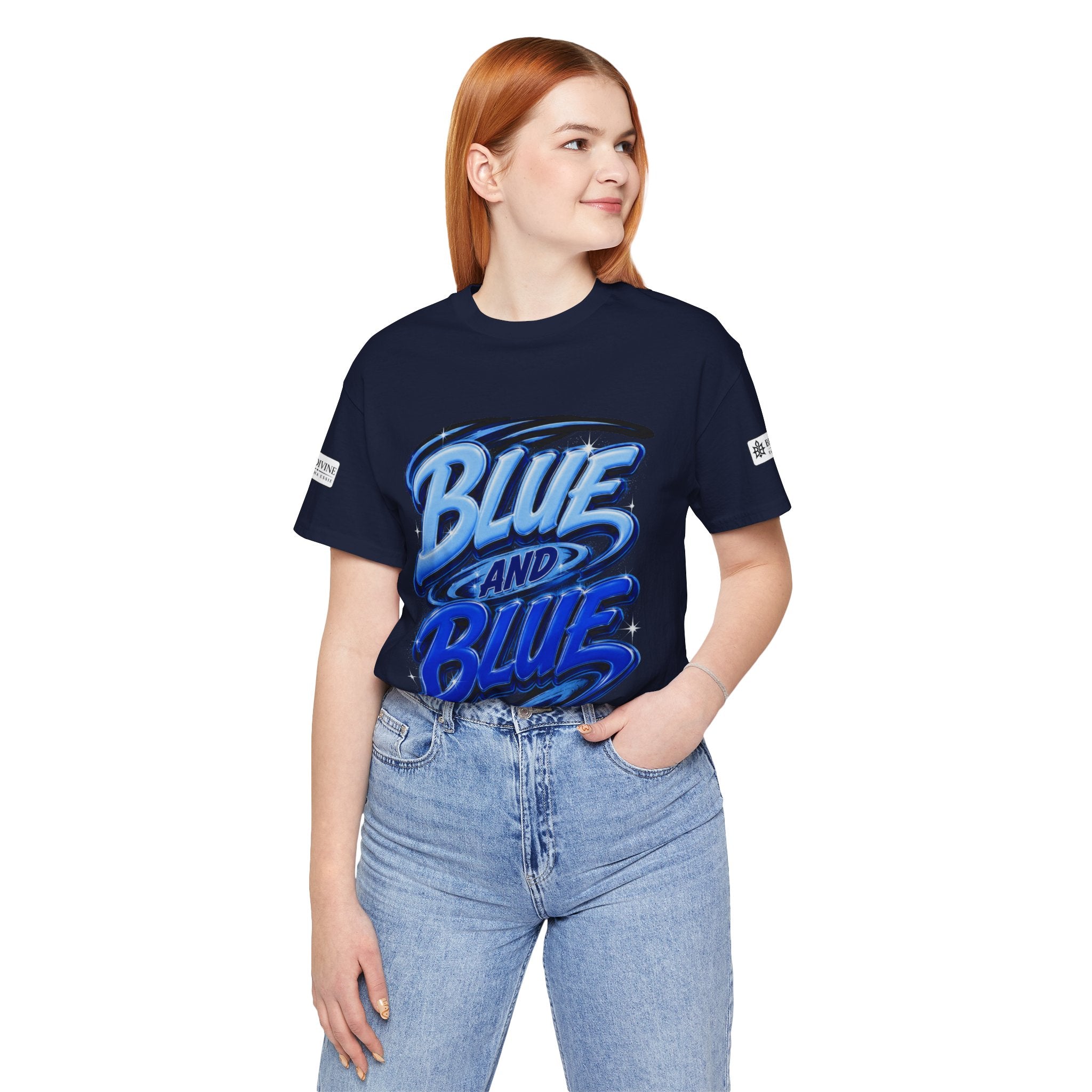 BE DIVINE™ Blue and Blue Bie! – East Side Heritage Collector Tee