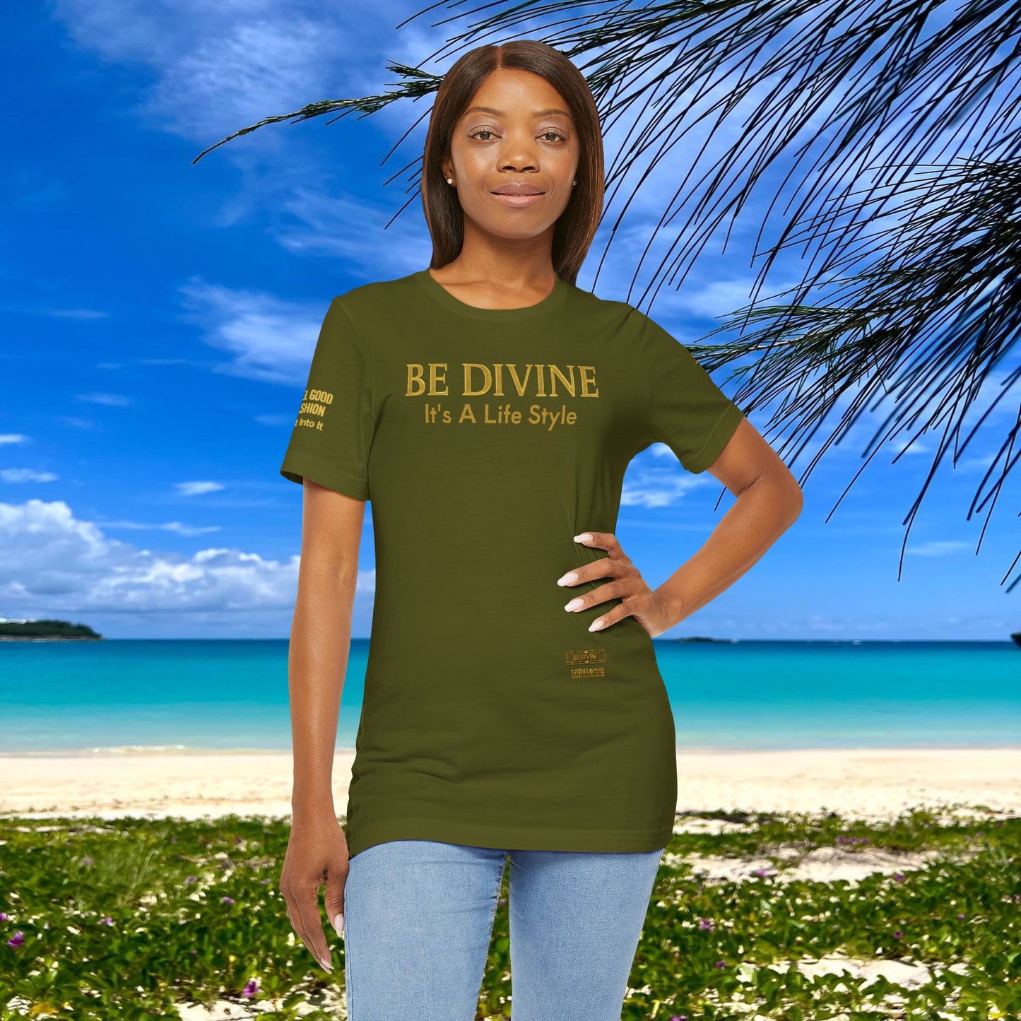 BE DIVINE™ Signature Tee – Feel Good Fashion by Tabitha Essie